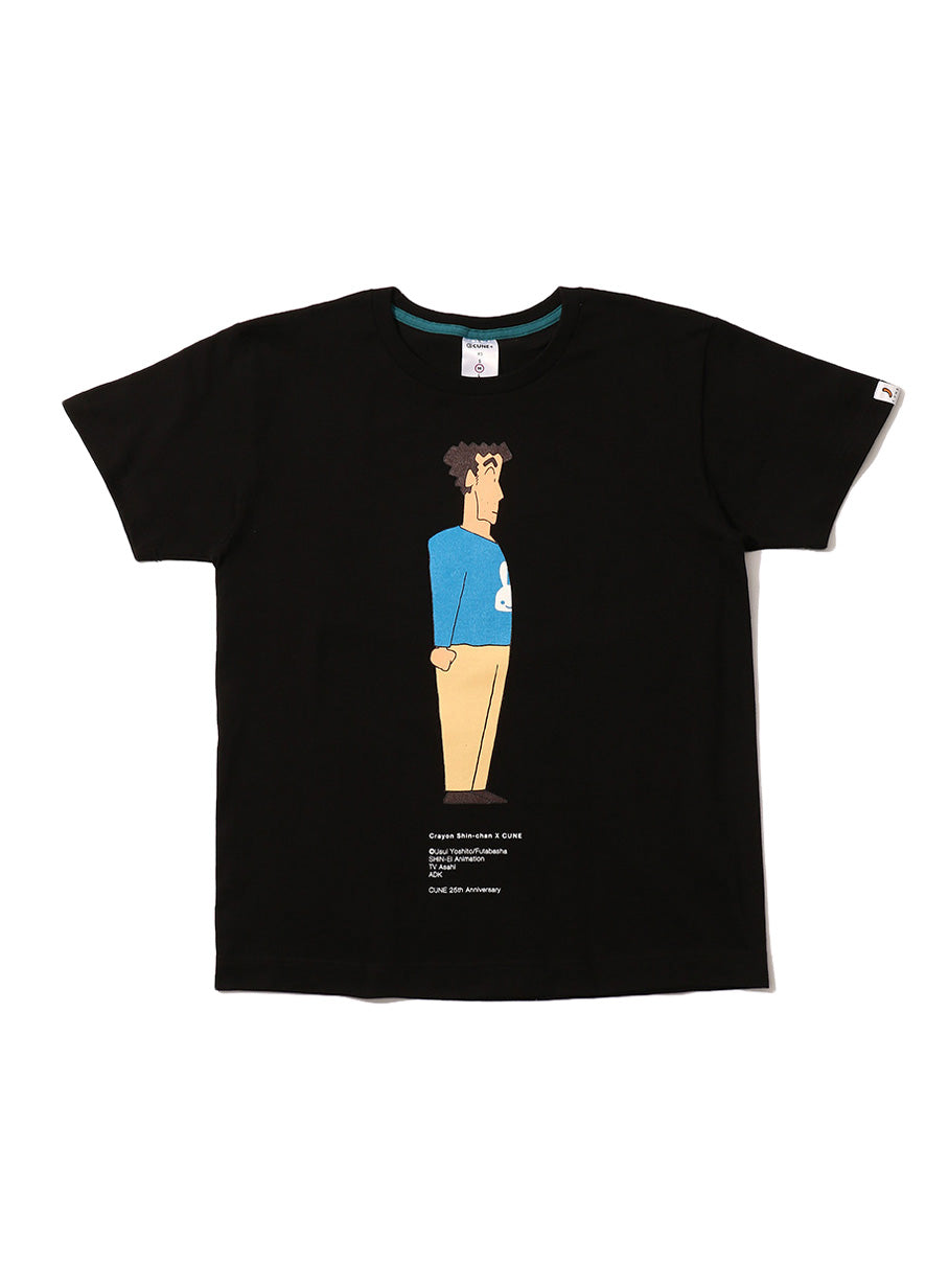 25th COLLAB T-SHIRTS クレヨンしんちゃん 野原ひろし 横 – CUNE
