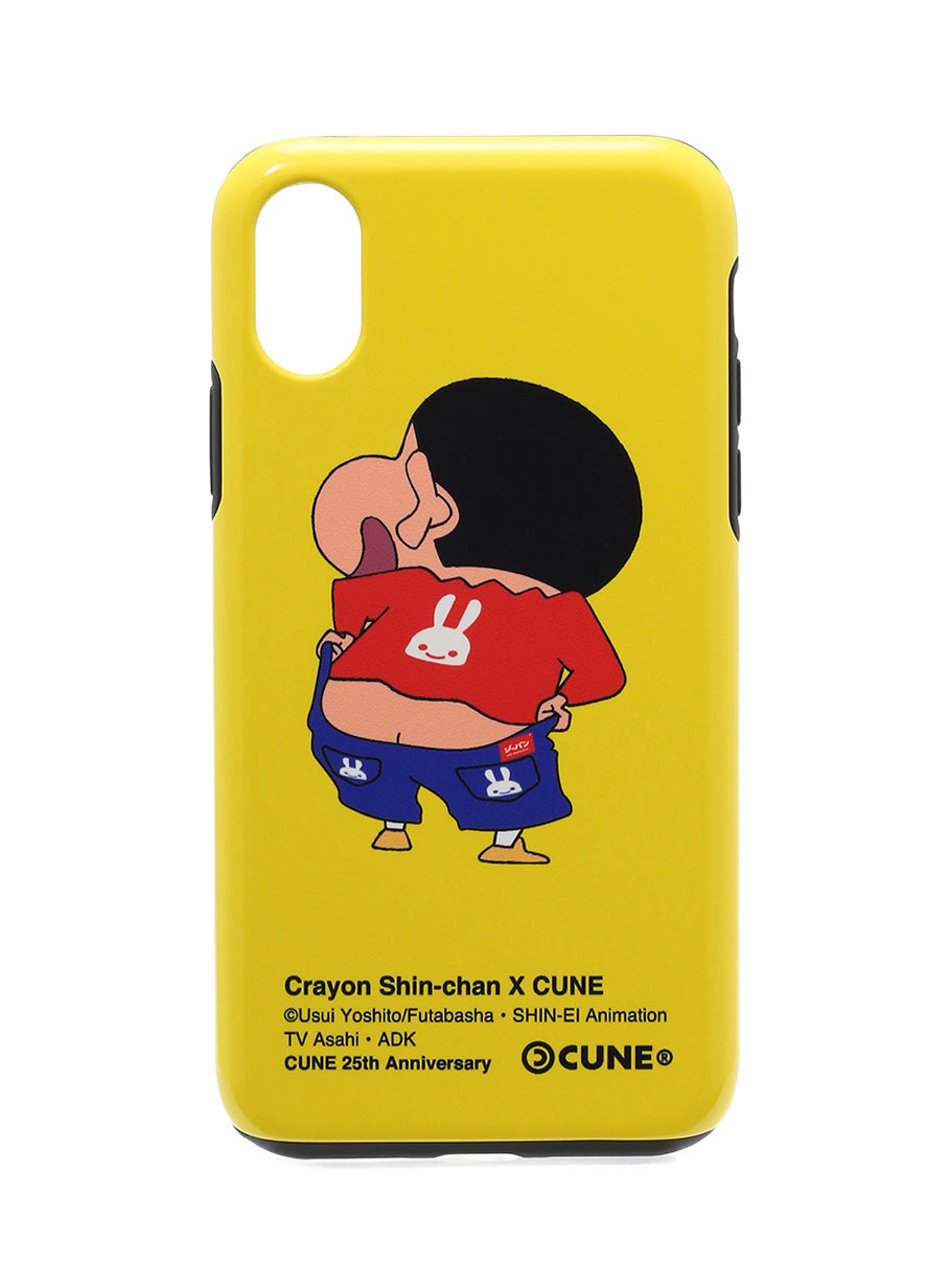 cune クレヨンしんちゃん　野原しんのすけ 鳥肌 25th COLLAB iPhone cover X/XS クレヨンしんちゃん 野原しんのすけ – CUNE