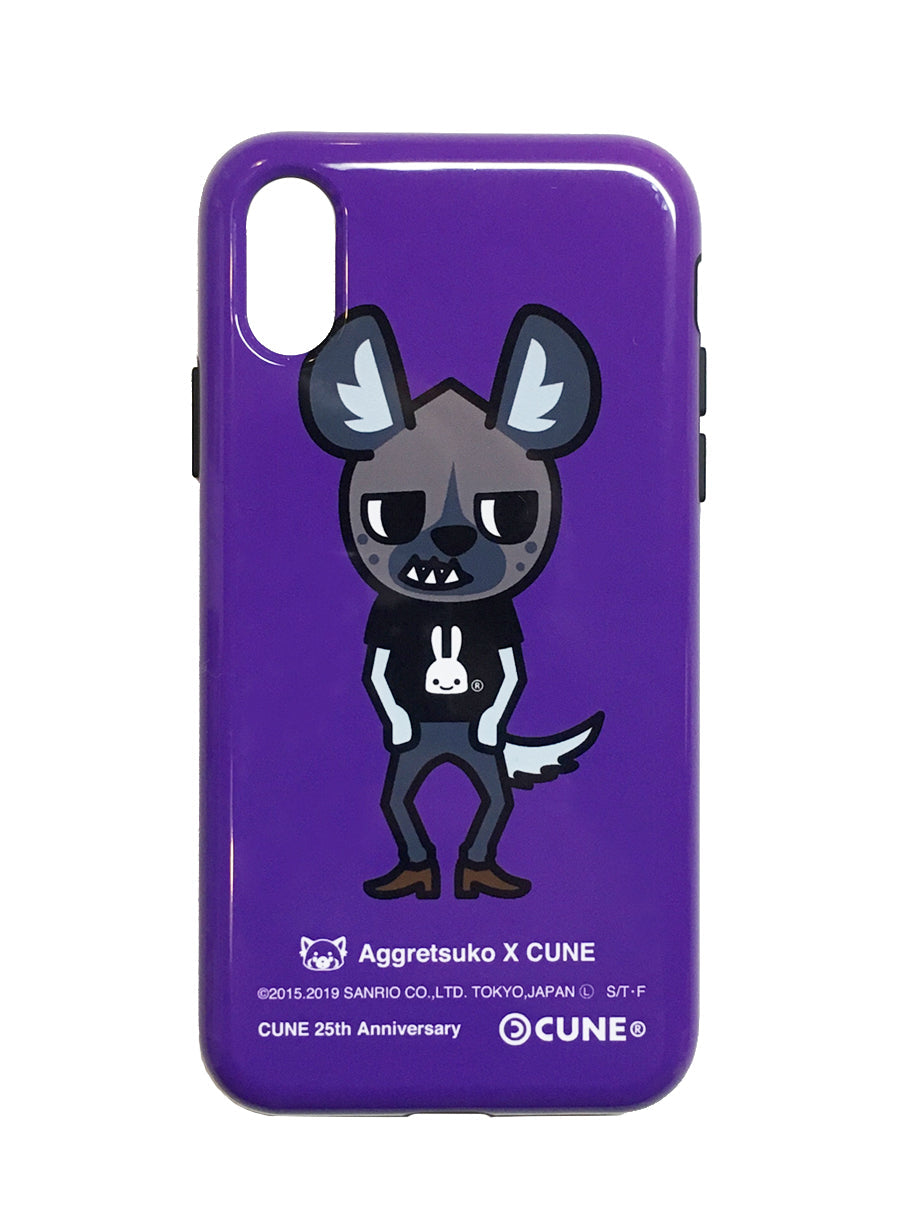 25th COLLAB iPhone cover X/XS アグレッシブ烈子 ハイ田