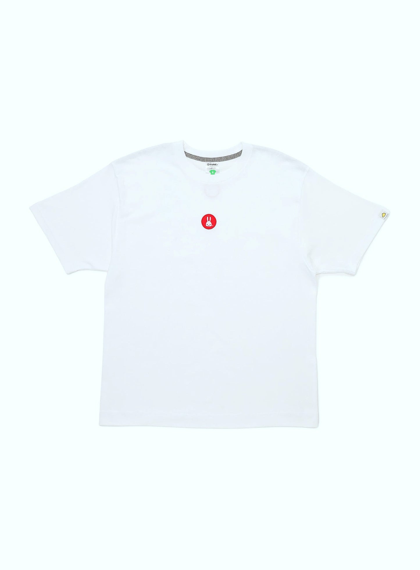 丸にウサギの刺繍T-SHIRTS