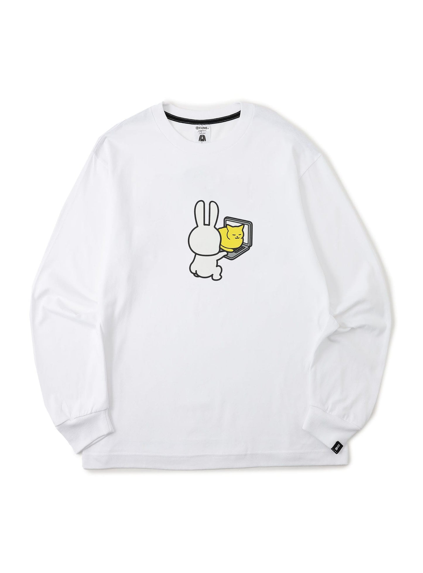 CUNE L/S Tee パソコン