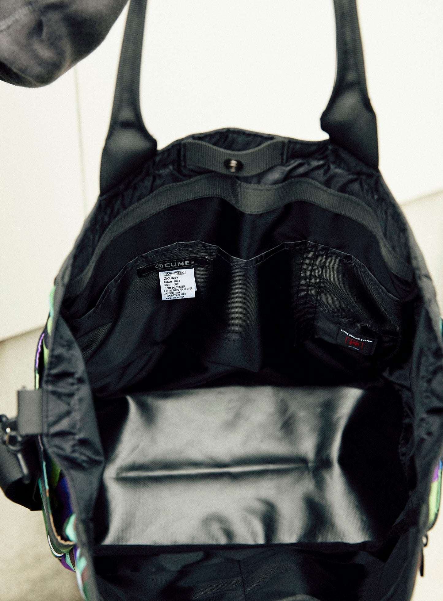 CUNE CAMO トートバッグ