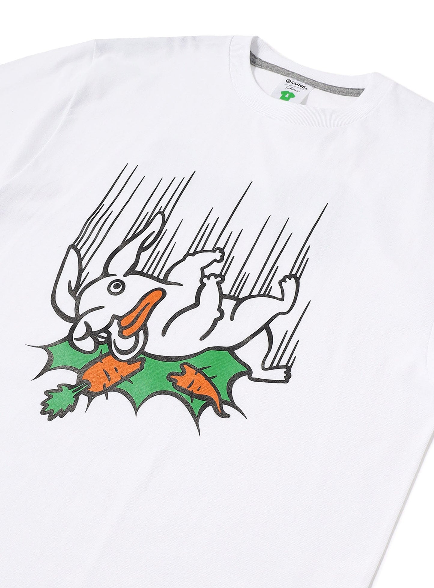 S/S Tee うさぎとにんじん