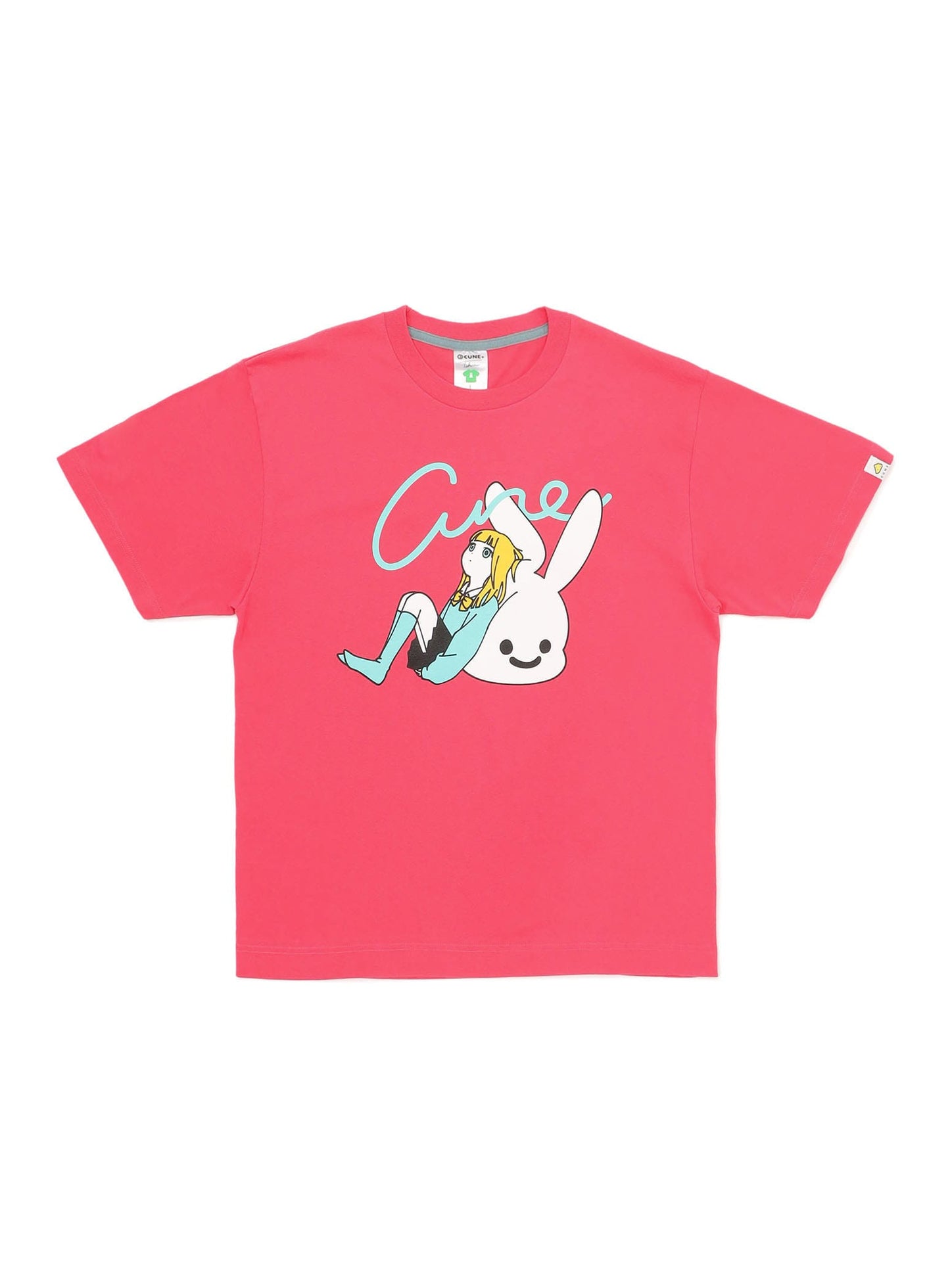 S/S Tee よりかかる