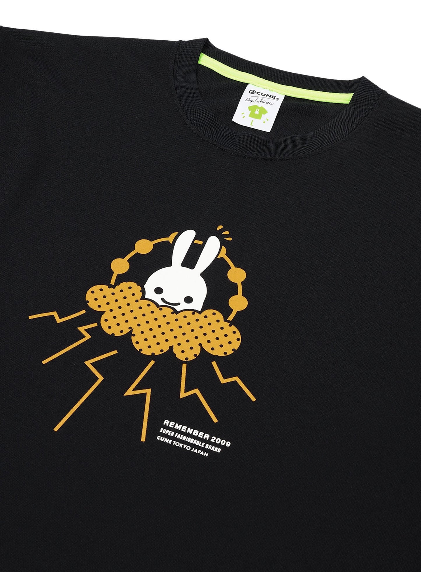 CUNE DRY T-SHIRTS 雷様