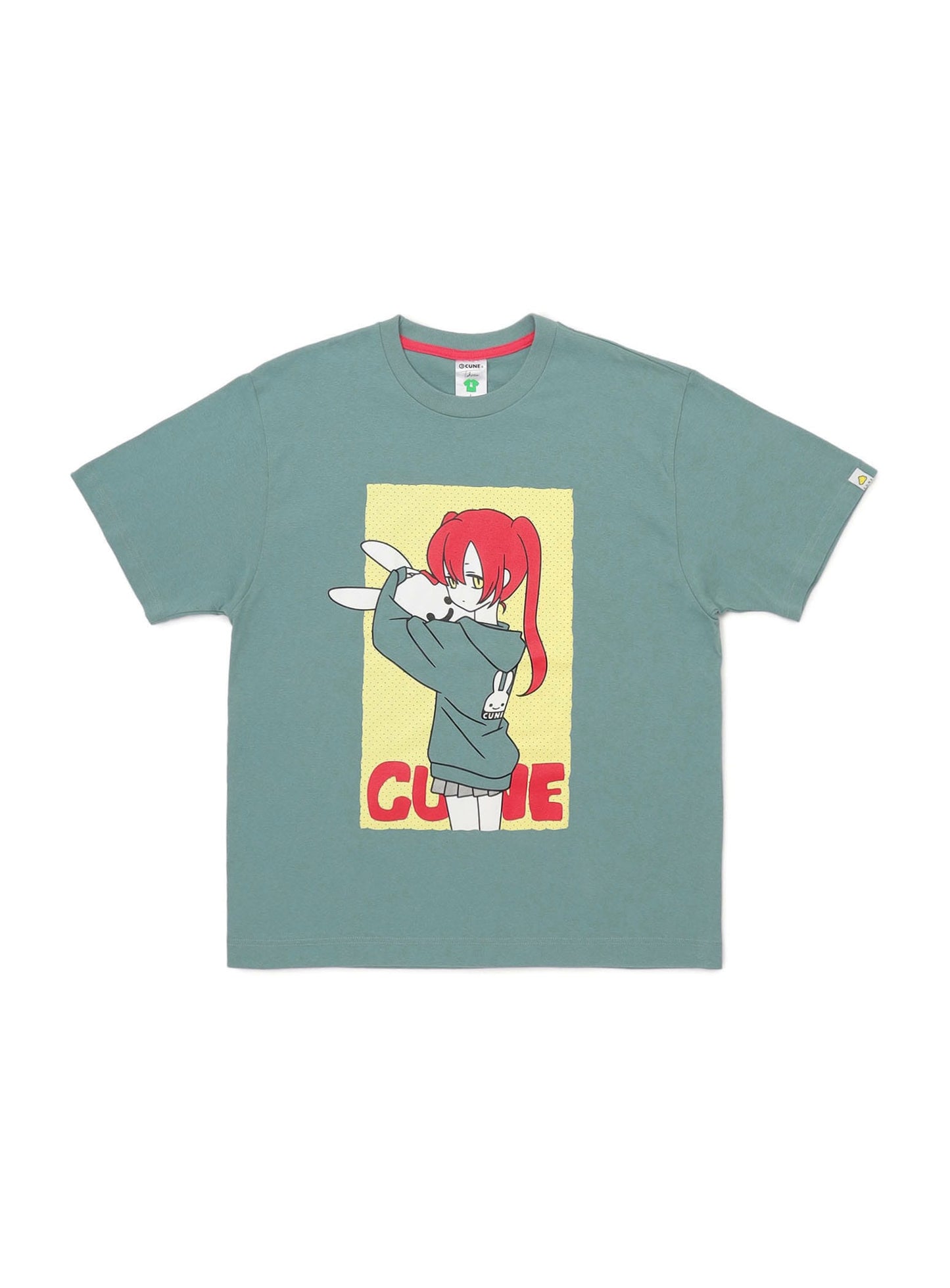 S/S Tee 持ち上げる