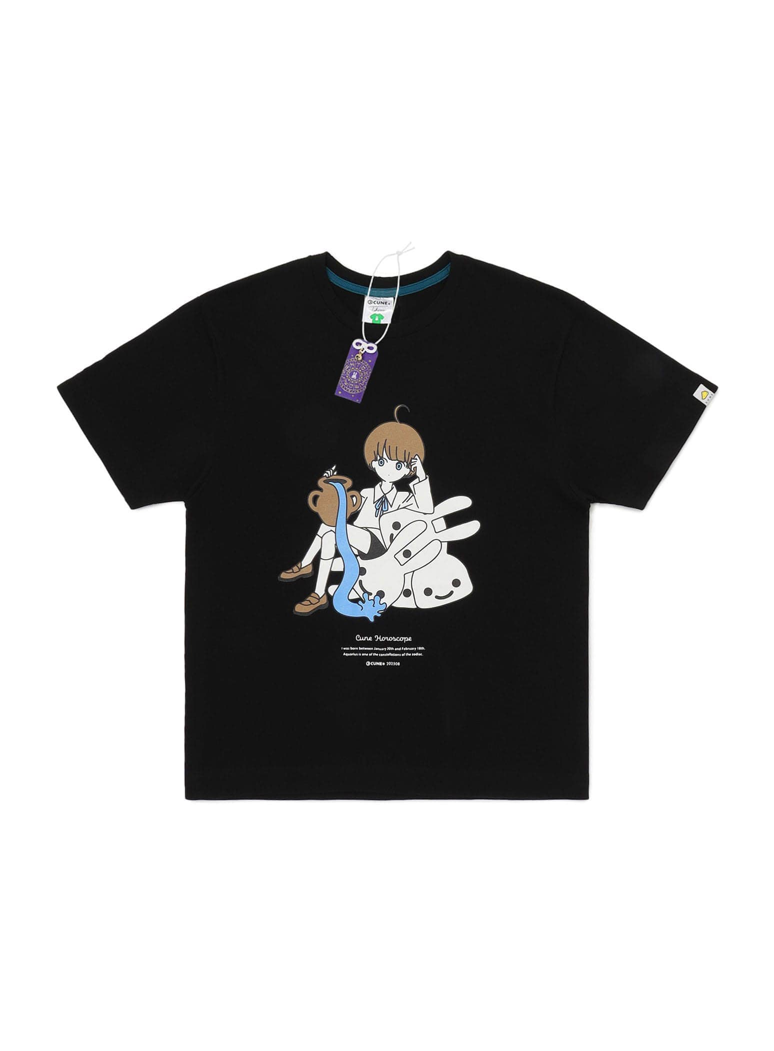 CUNE Horoscope S/S Tee 2025 みずがめ座