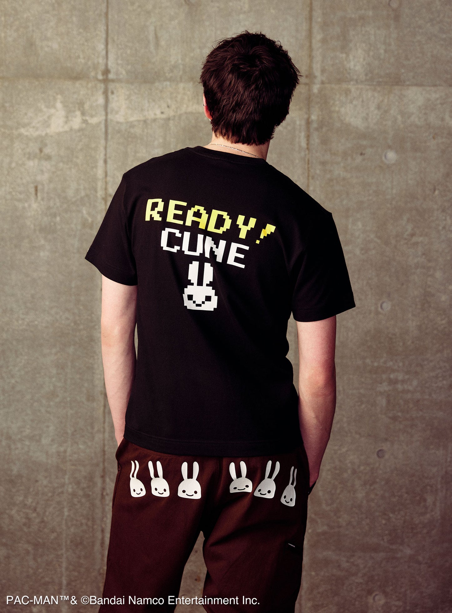 PAC-MAN COLLAB T-SHIRTS 食べられるウサギ