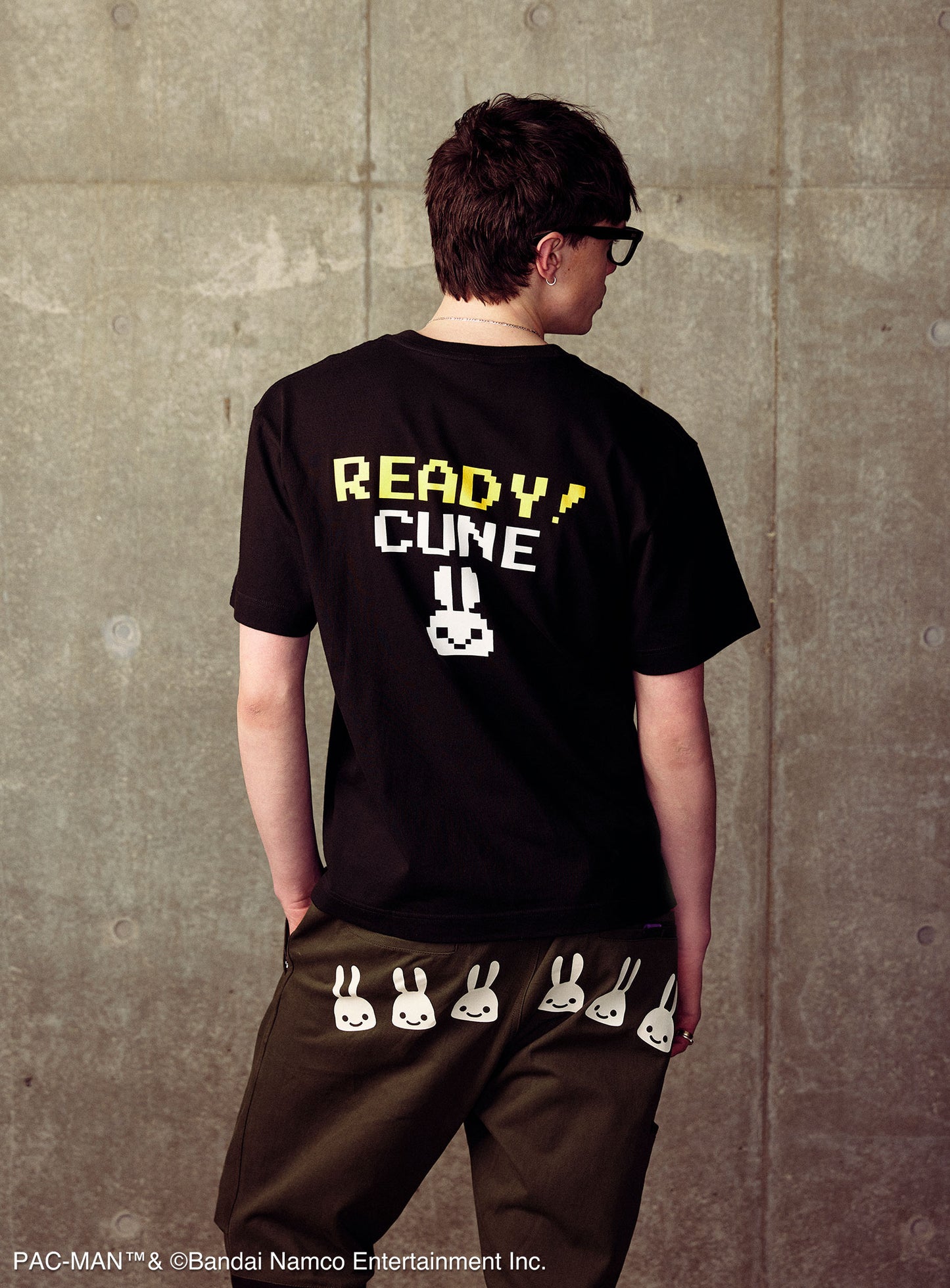 PAC-MAN COLLAB T-SHIRTS メイズにウサギ