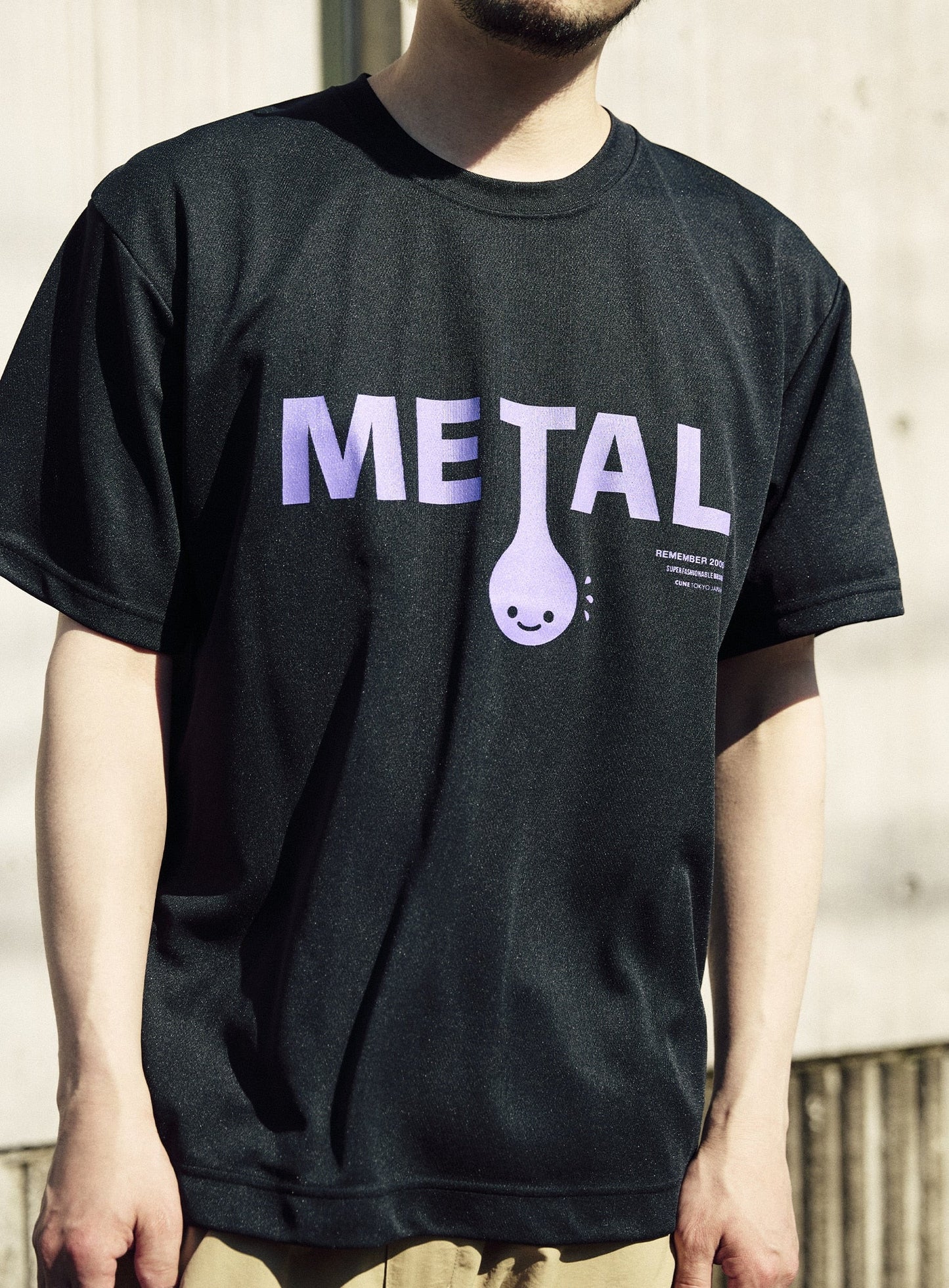 CUNE DRY T-SHIRTS メタル