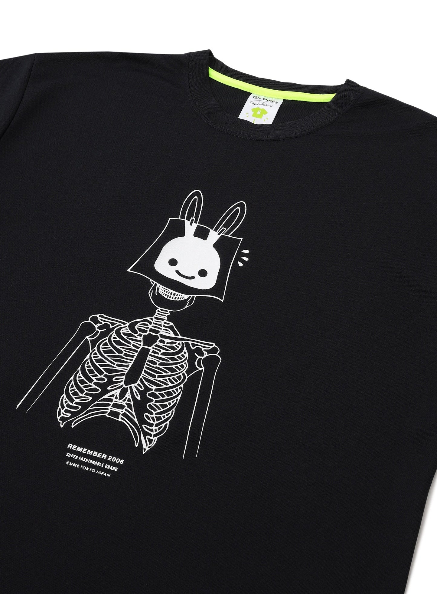 CUNE DRY T-SHIRTS 骸骨ウサギ