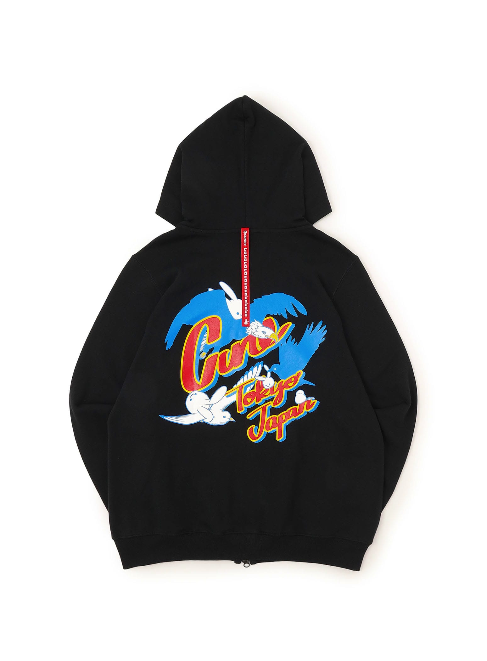 CUNE ZIP PARKA いろいろな鳥