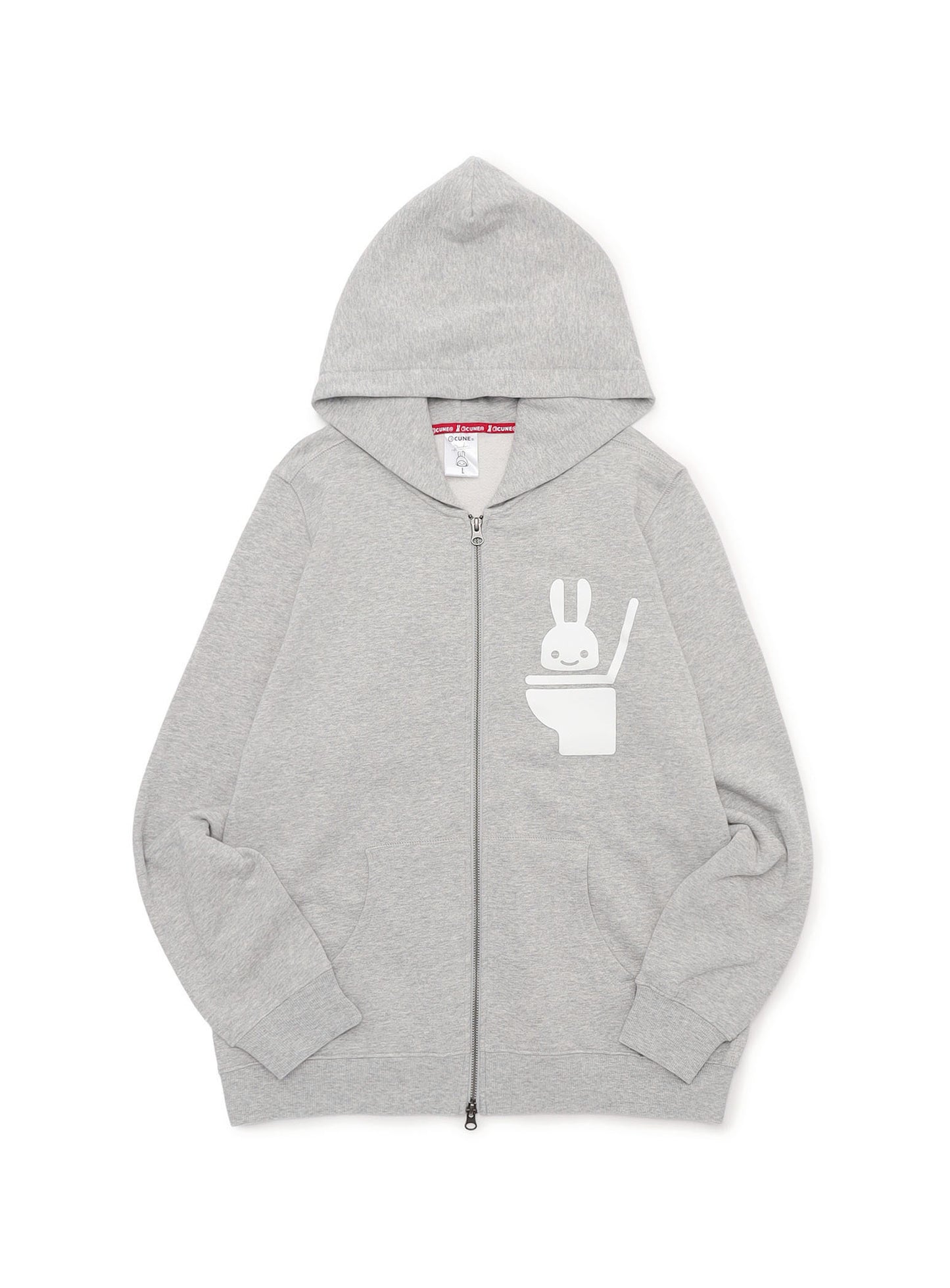 CUNE ZIP PARKA 洋式トイレ