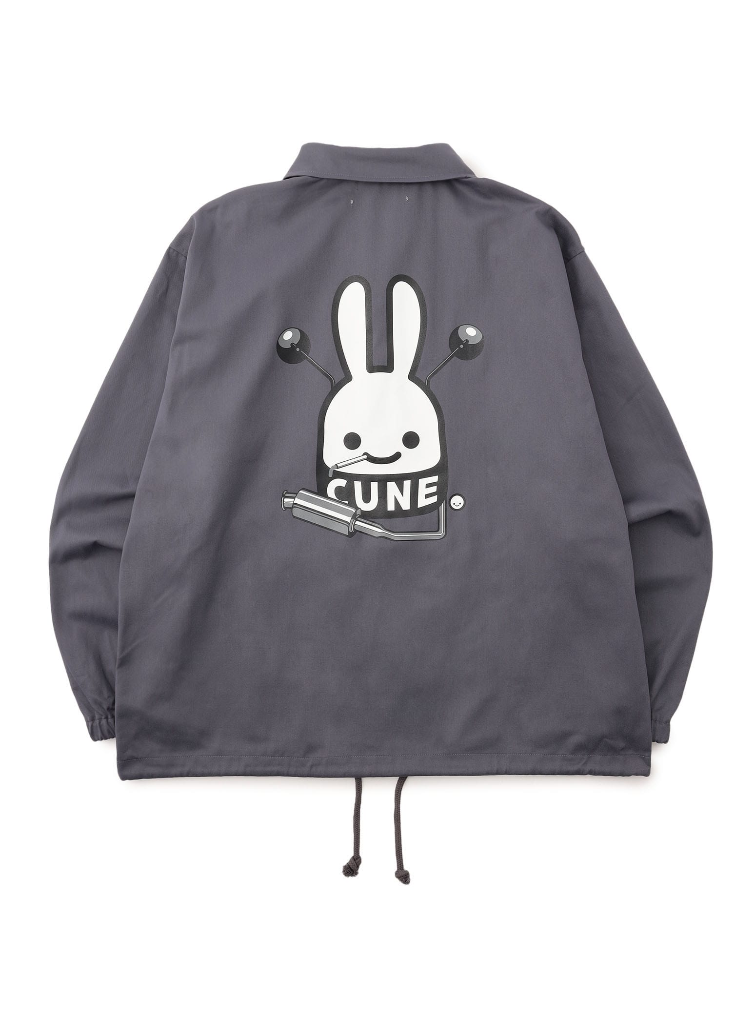 CUNE フード付き　コート　ジャケット　台車　ウサギ CUNE - ＊キューン CUNE うさぎ トラックジャケット ジャージ ジップ