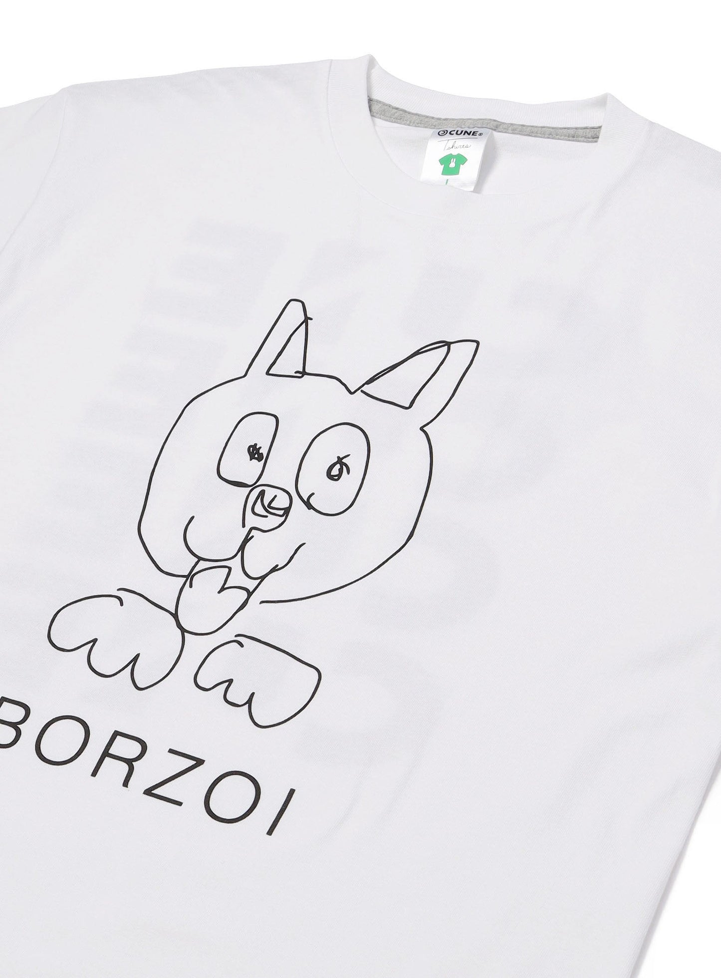 S/S Tee ボルゾイ2