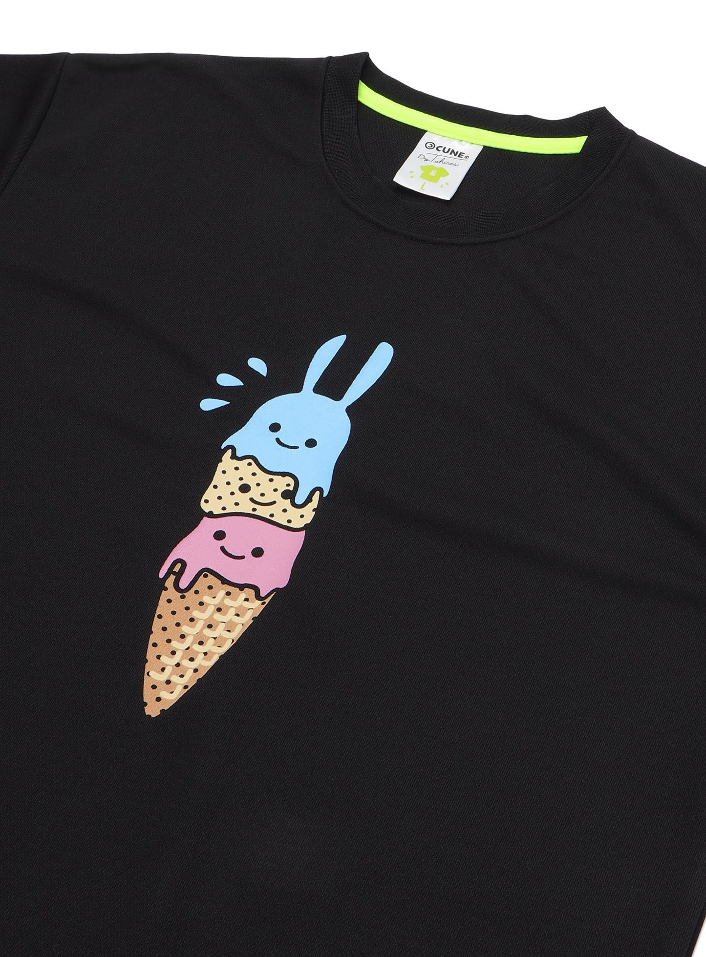 CUNE DRY T-SHIRTS 3段アイス