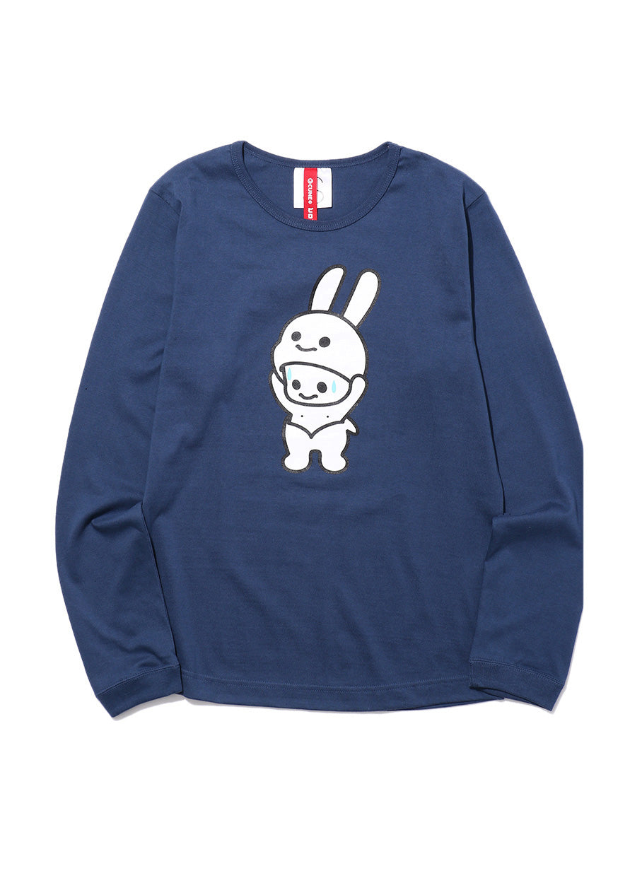 CUNE LS Tee ウサギきぐるみ
