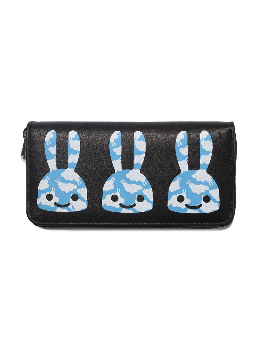 CUNE 長財布 黒/白 ウサギのロゴ CUNE LONG WALLET キューン ロングウォレット 長財布 ウサギ｜Yahoo