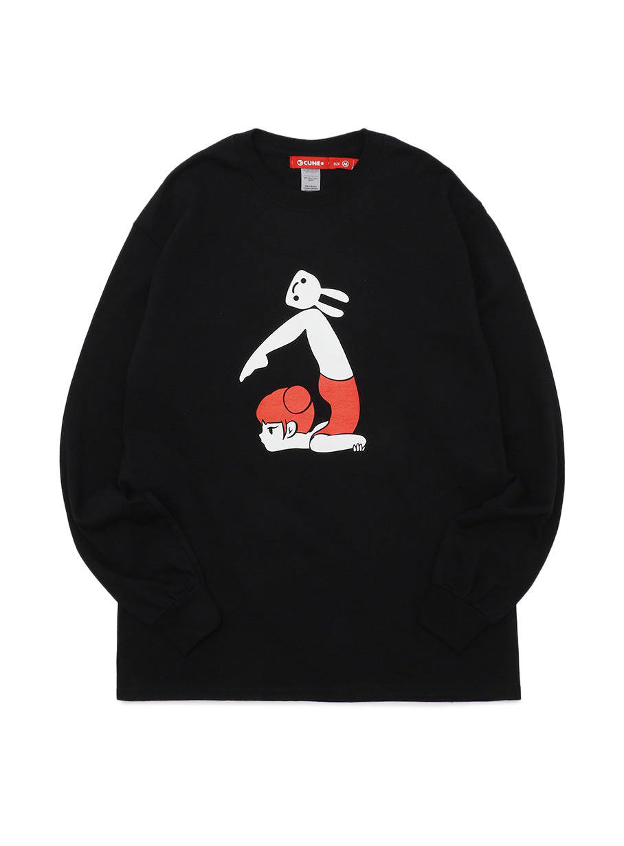 CUNE LS Tee 柔軟