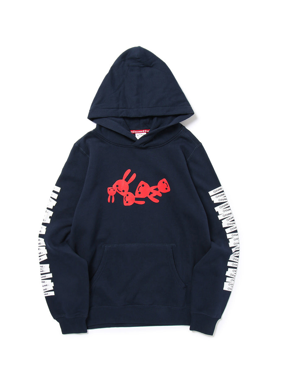 CUNE PULL PARKA タグ