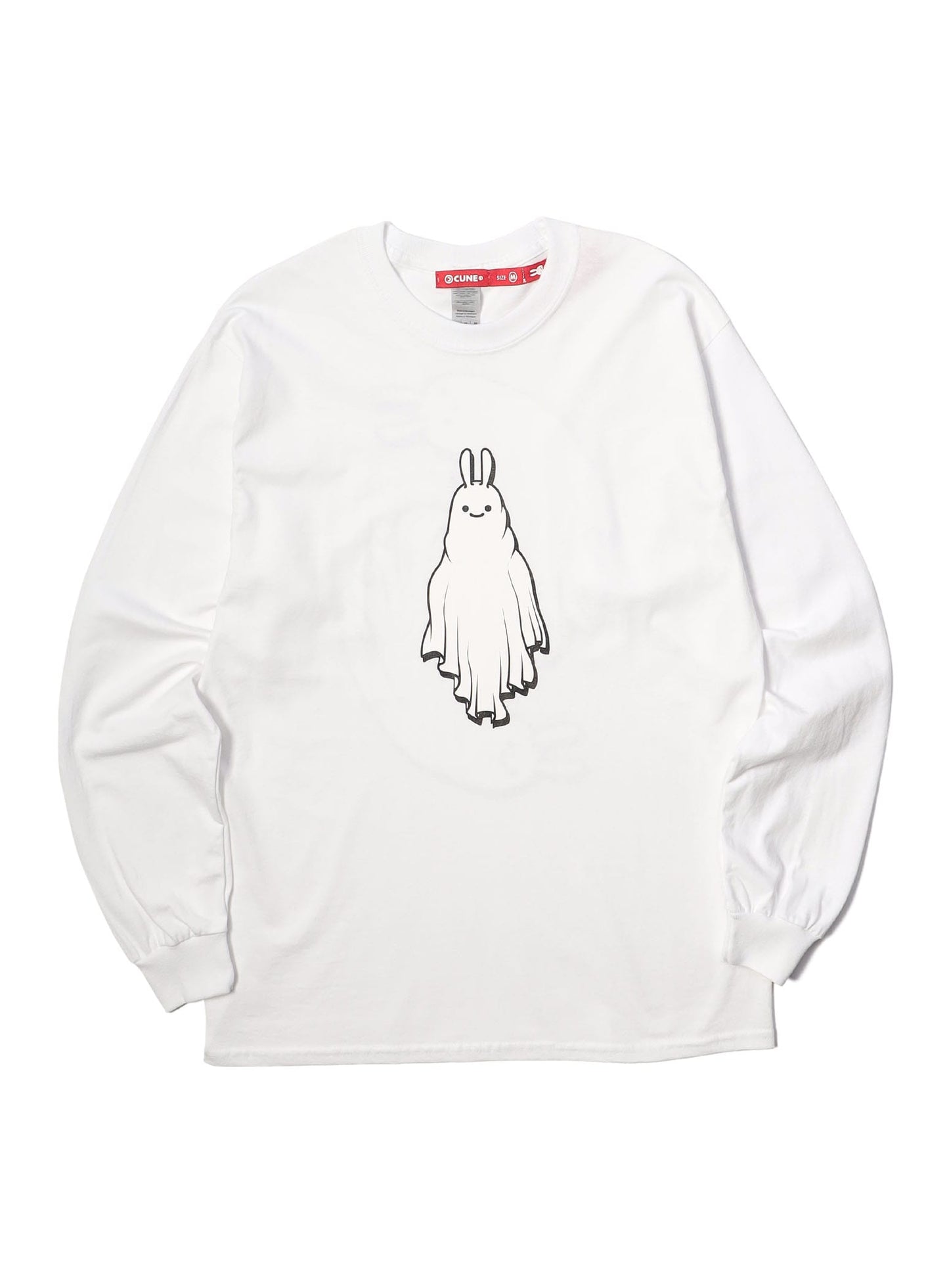 CUNE LS Tee ゴースト