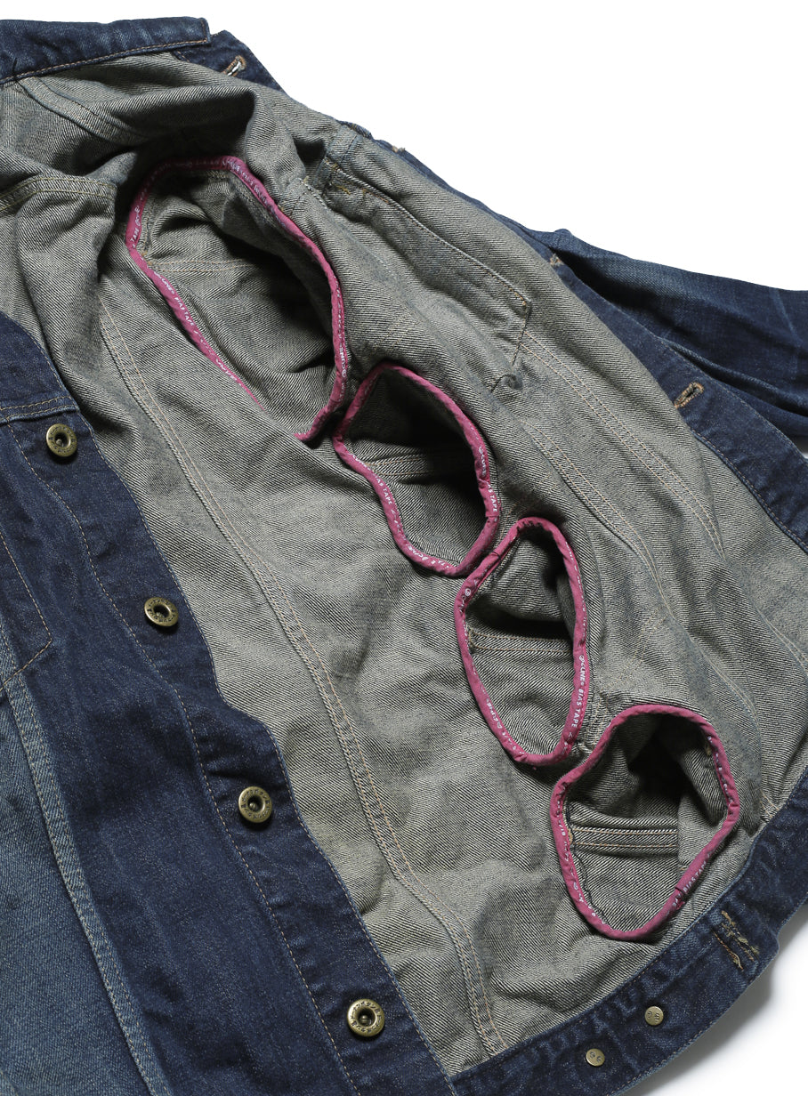 eight arms denim jacket