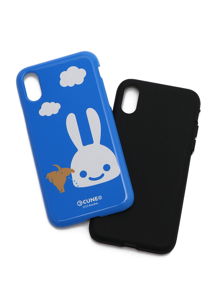 わんわんiPhoneケース X マーキング