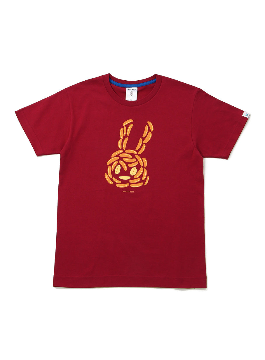 48都道府県Tシャツ 新潟県 柿の種