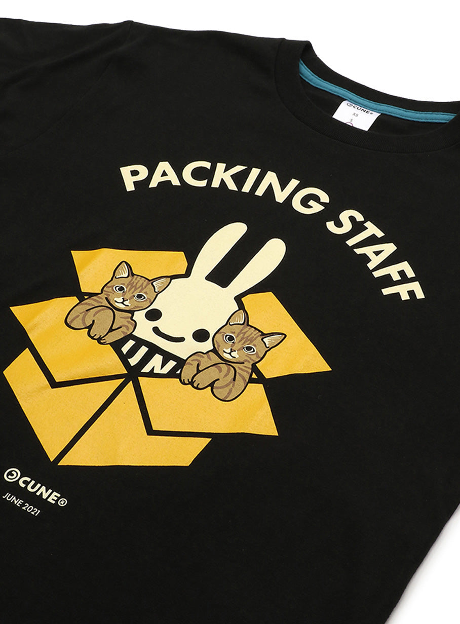パッキングスタッフ 茶トラ T-SHIRTS