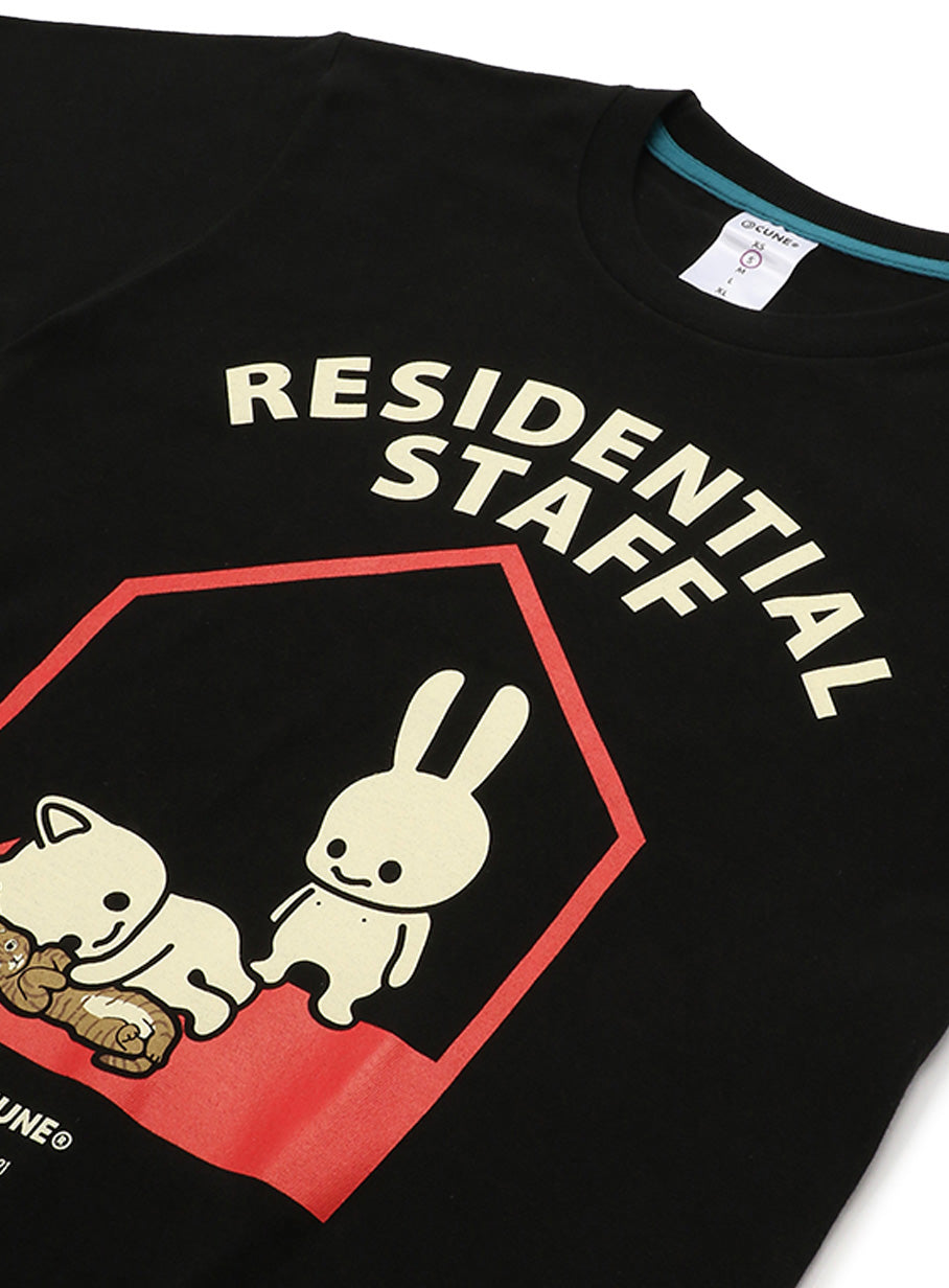 住みこみスタッフ 茶トラ T-SHIRTS