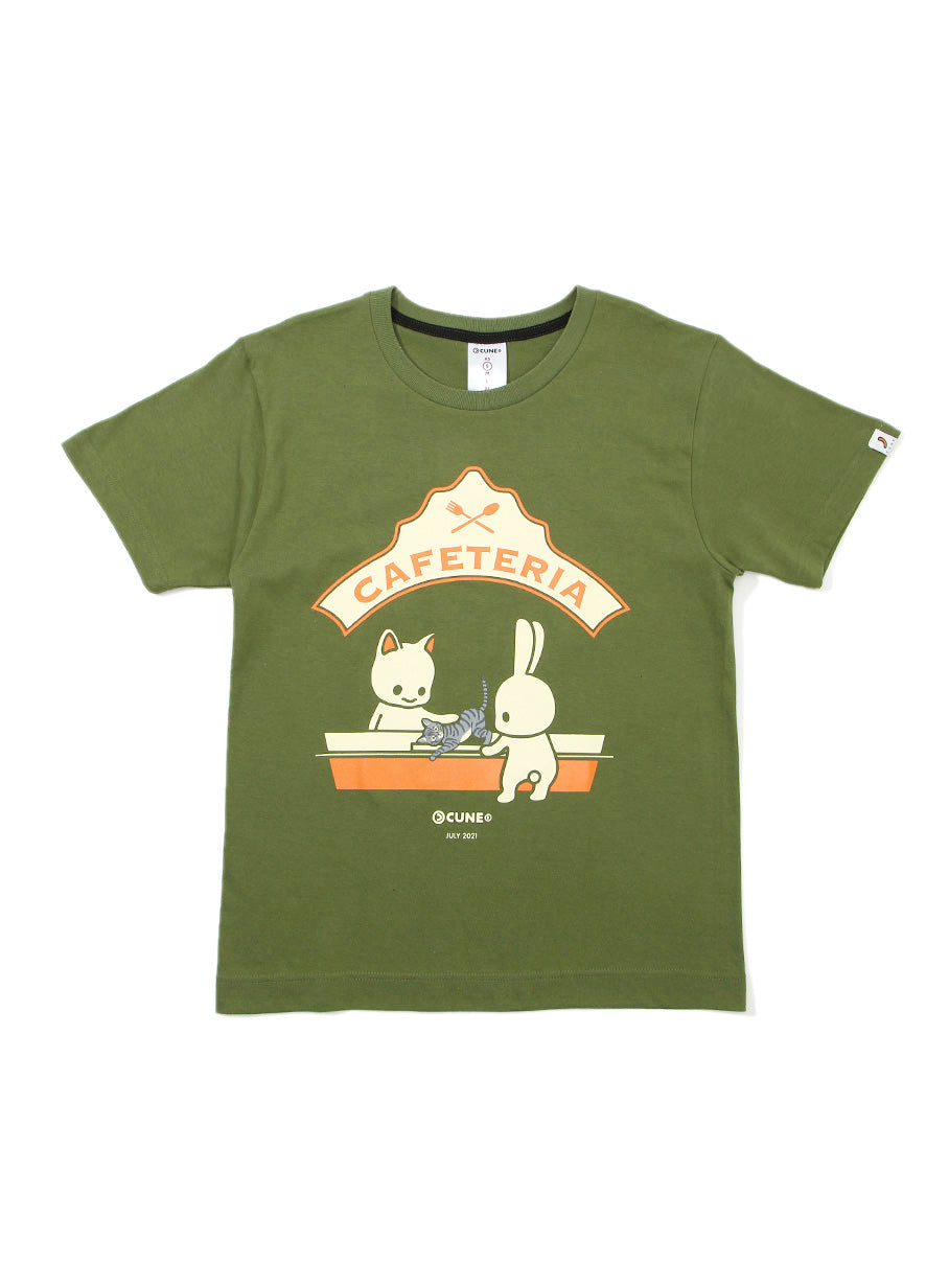 食堂スタッフ アメショ T-SHIRTS