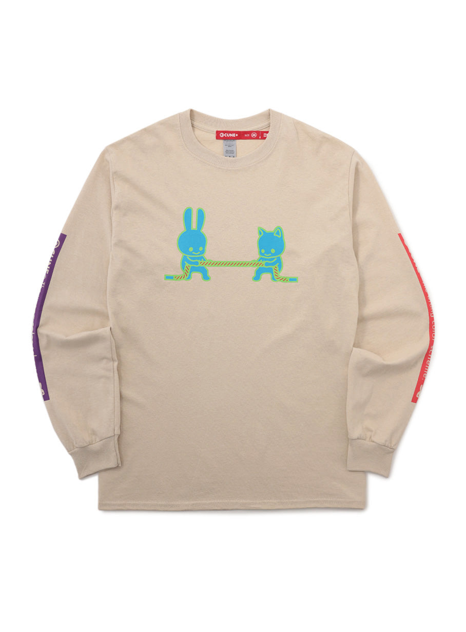 CUNE LS Tee 色間違い 綱引き