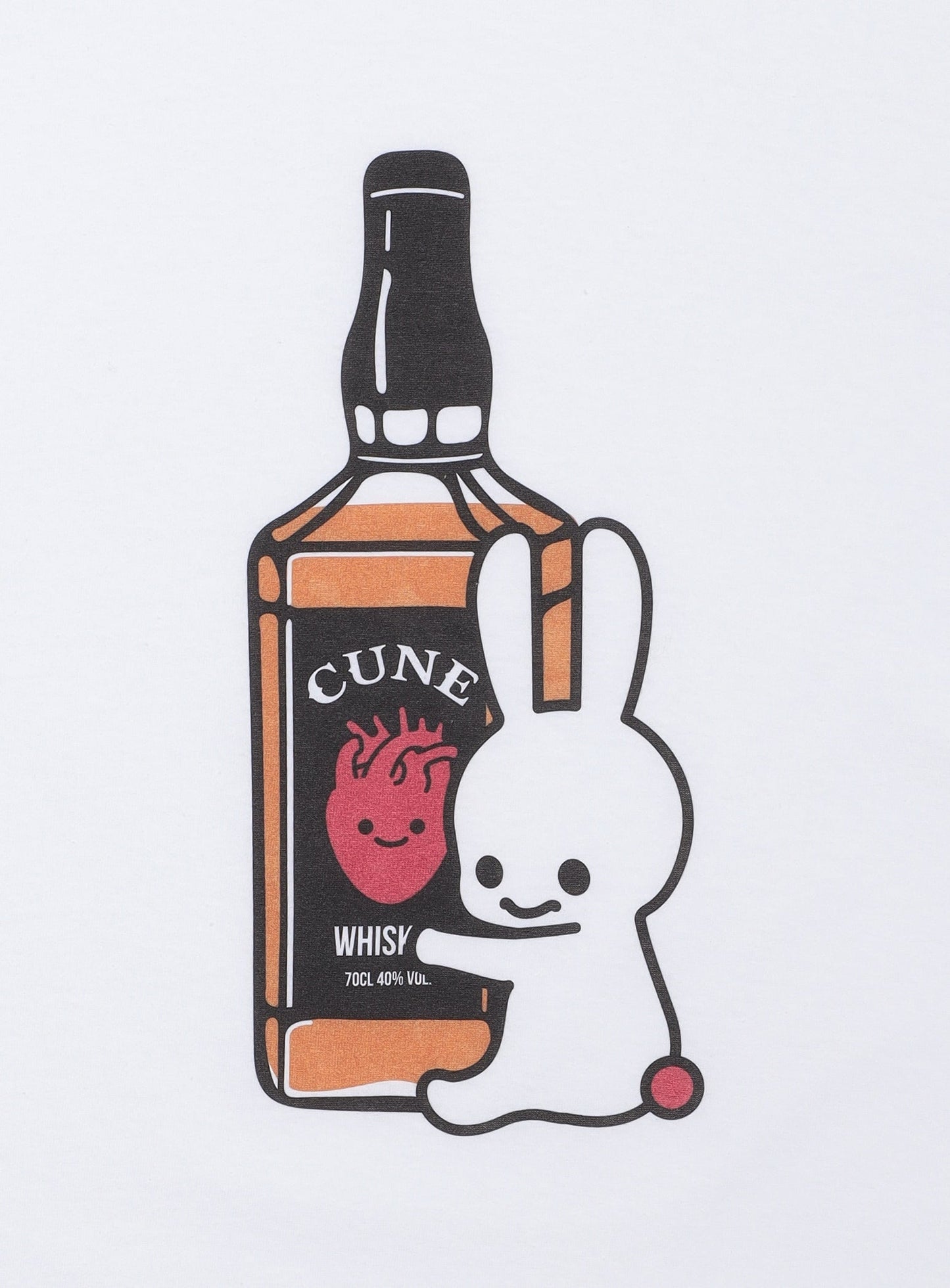 CUNE LS Tee 酒瓶