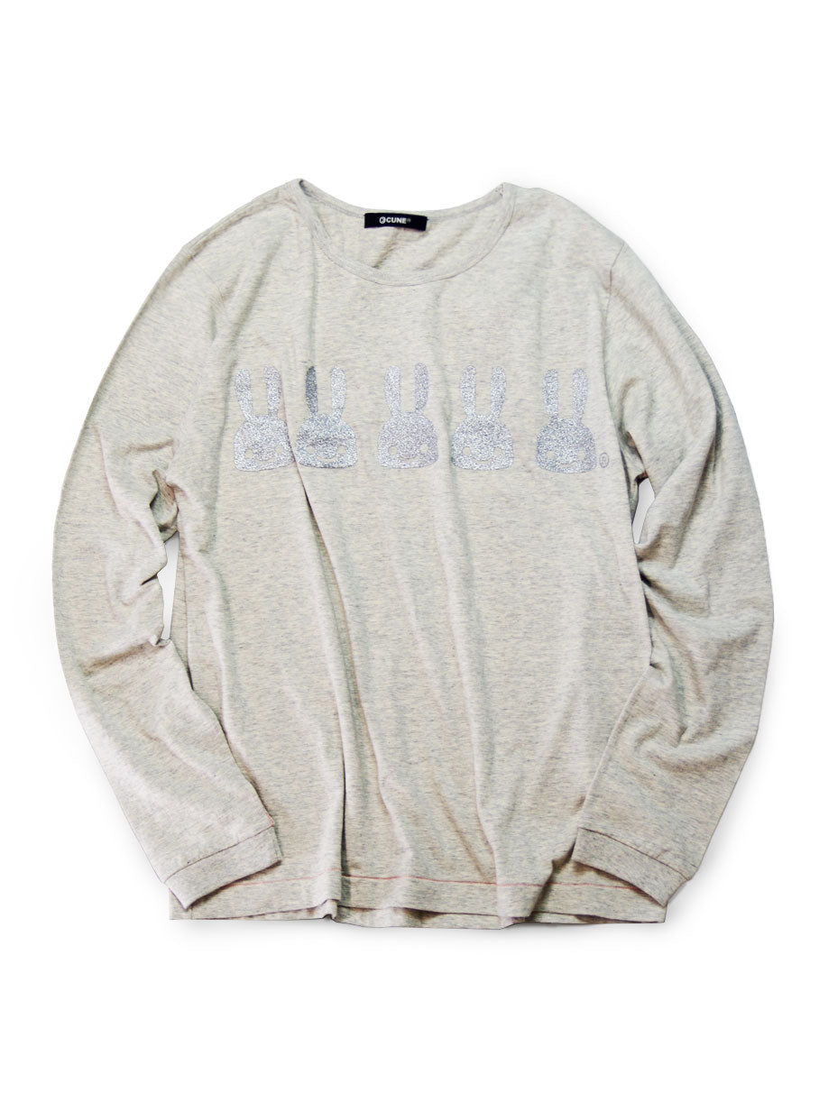 ラメウサギ L/S Tシャツ