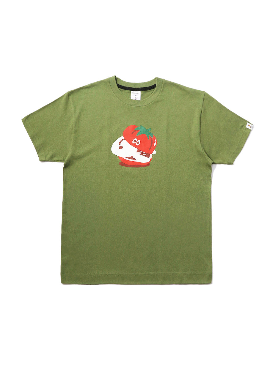 S/S Tee トマトとチーズ