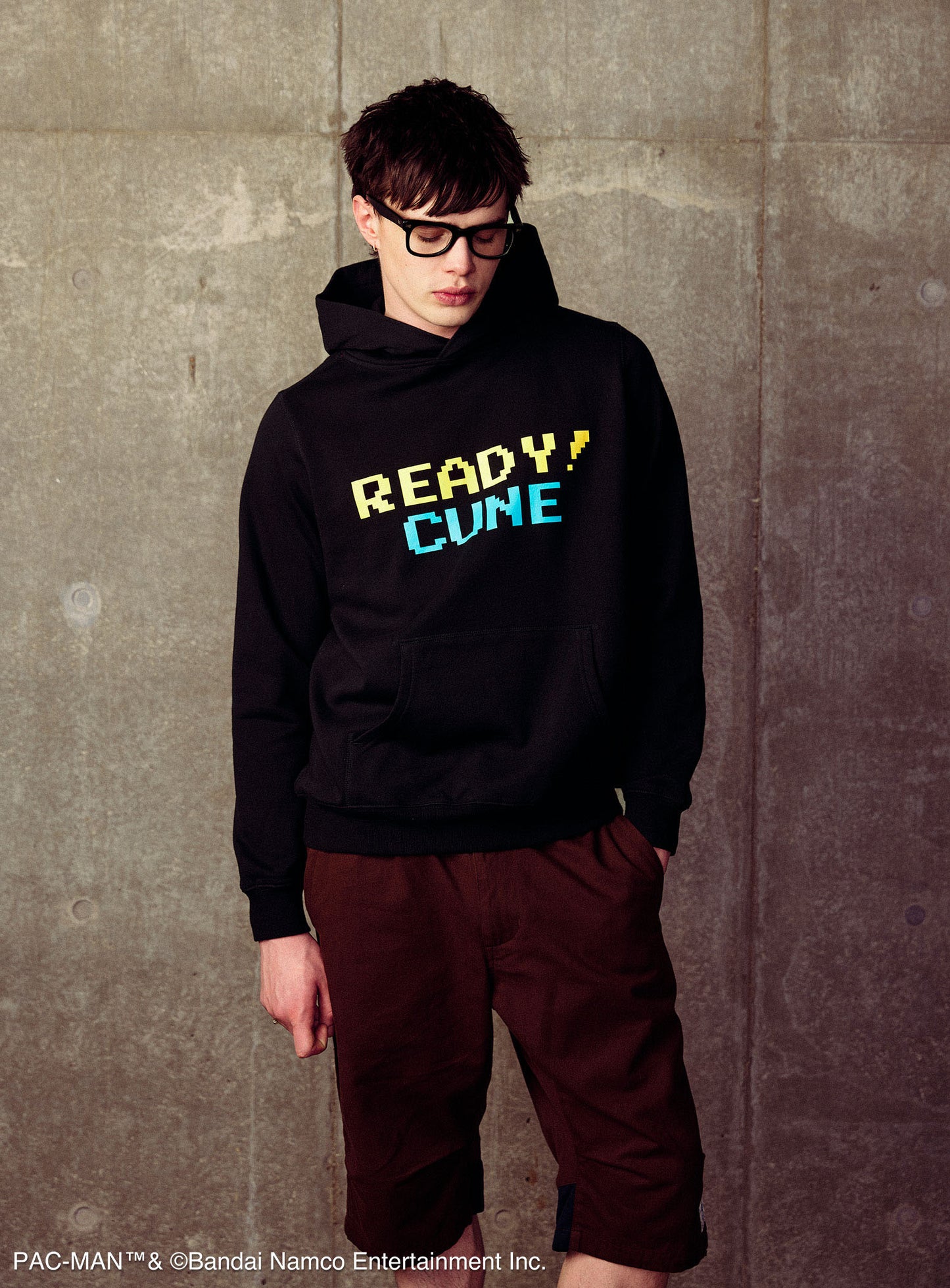 PAC-MAN COLLAB PULL PARKA メイズにウサギ