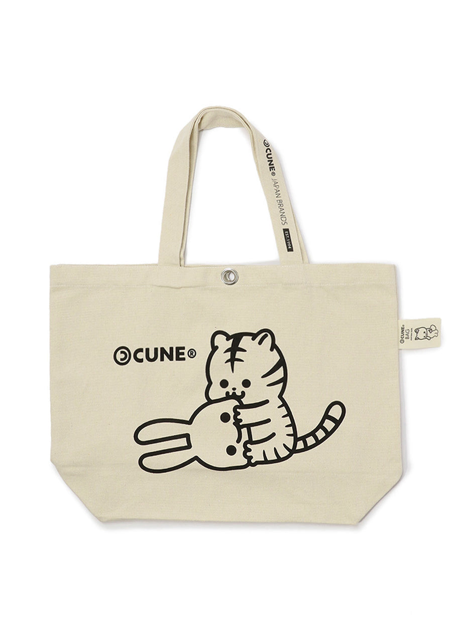 プリントトートバッグ トラ – CUNE