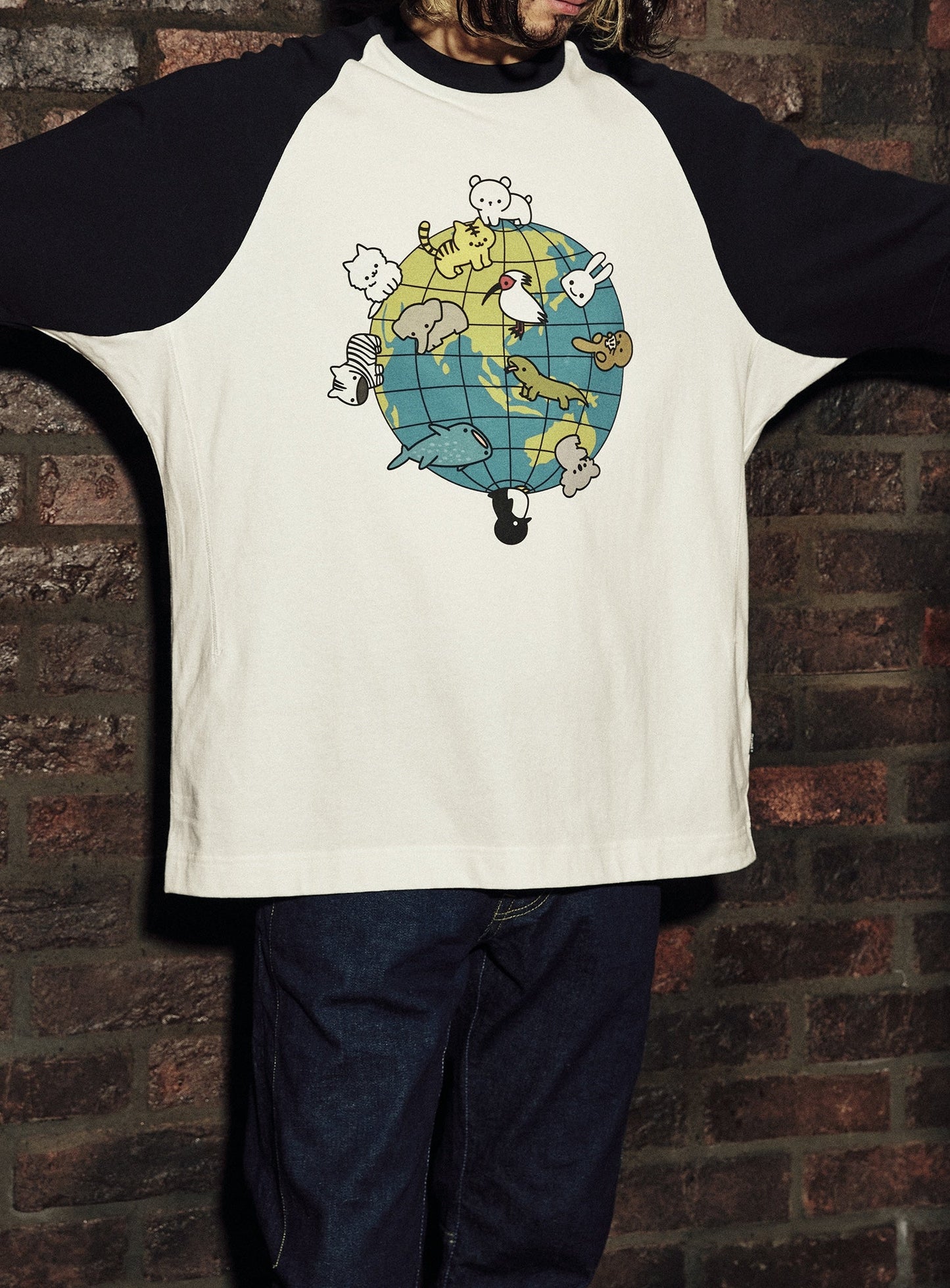 ラグランTシャツ 生息地
