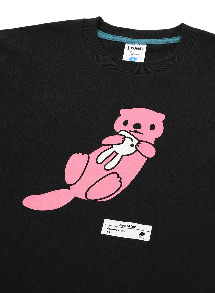 水族館のおみやげTシャツ ラッコ