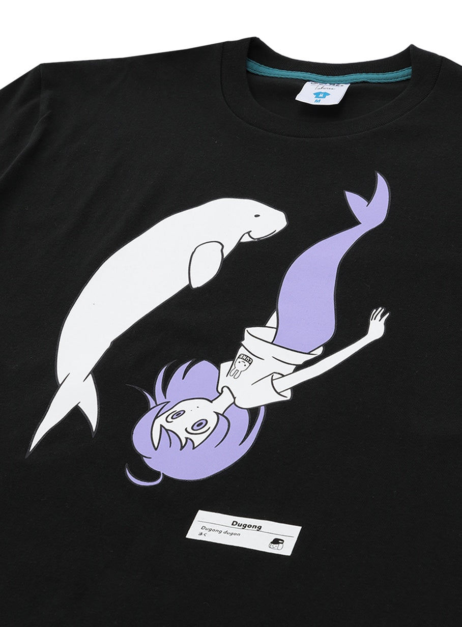 水族館のおみやげTシャツ ジュゴン