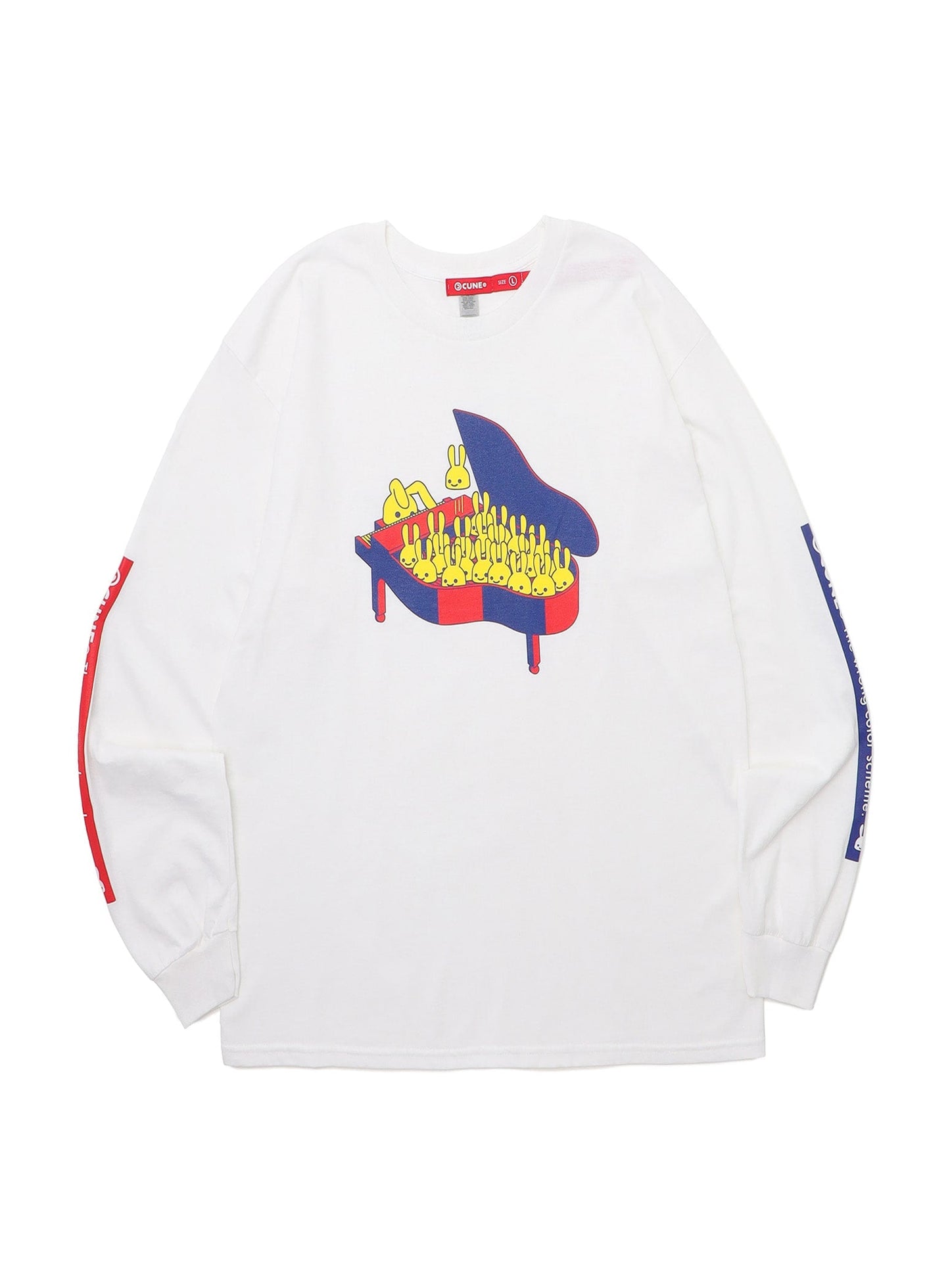 CUNE LS Tee 色間違い ピアノ
