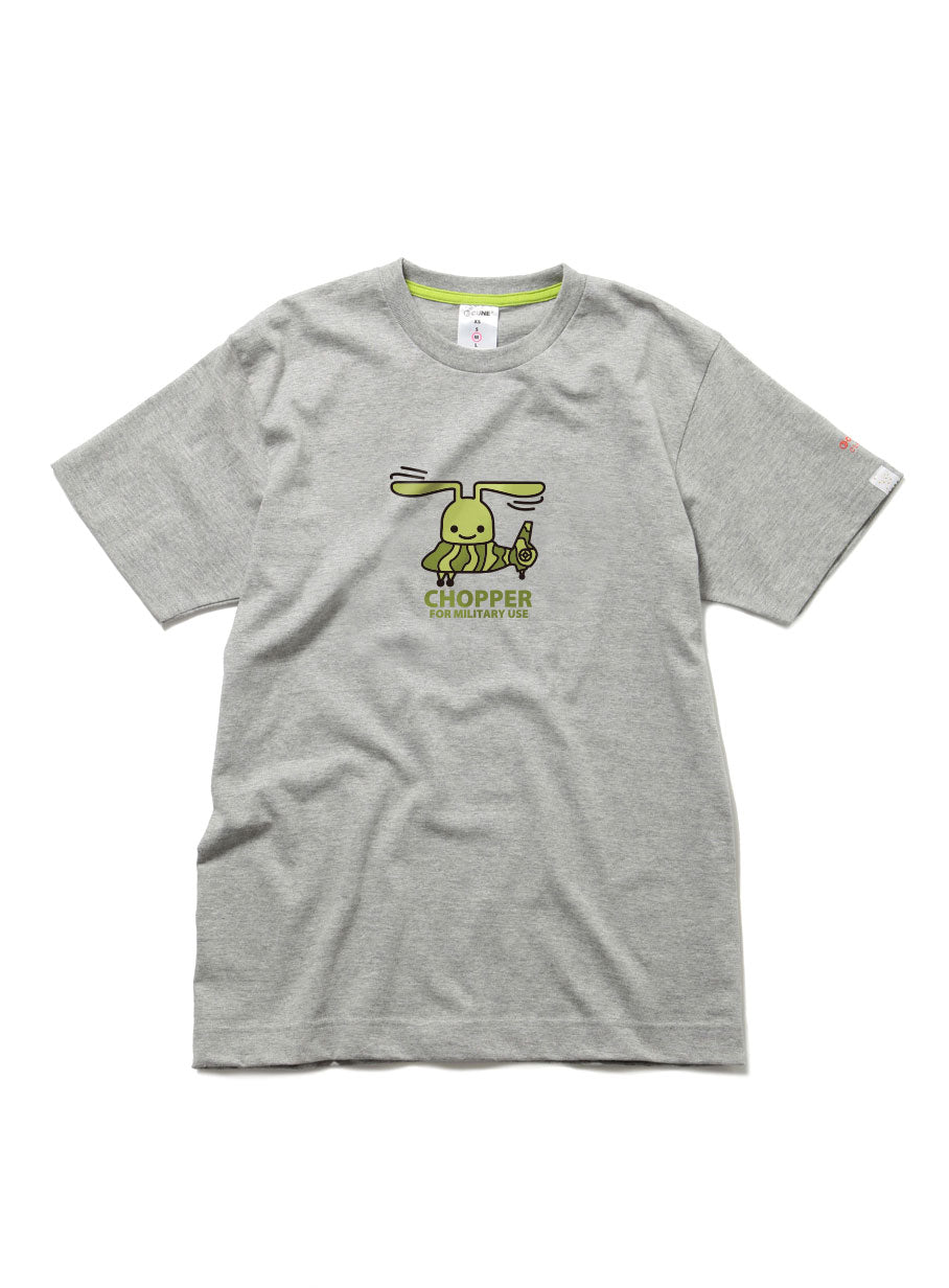 CUNE復刻Tシャツ 軍用ヘリ