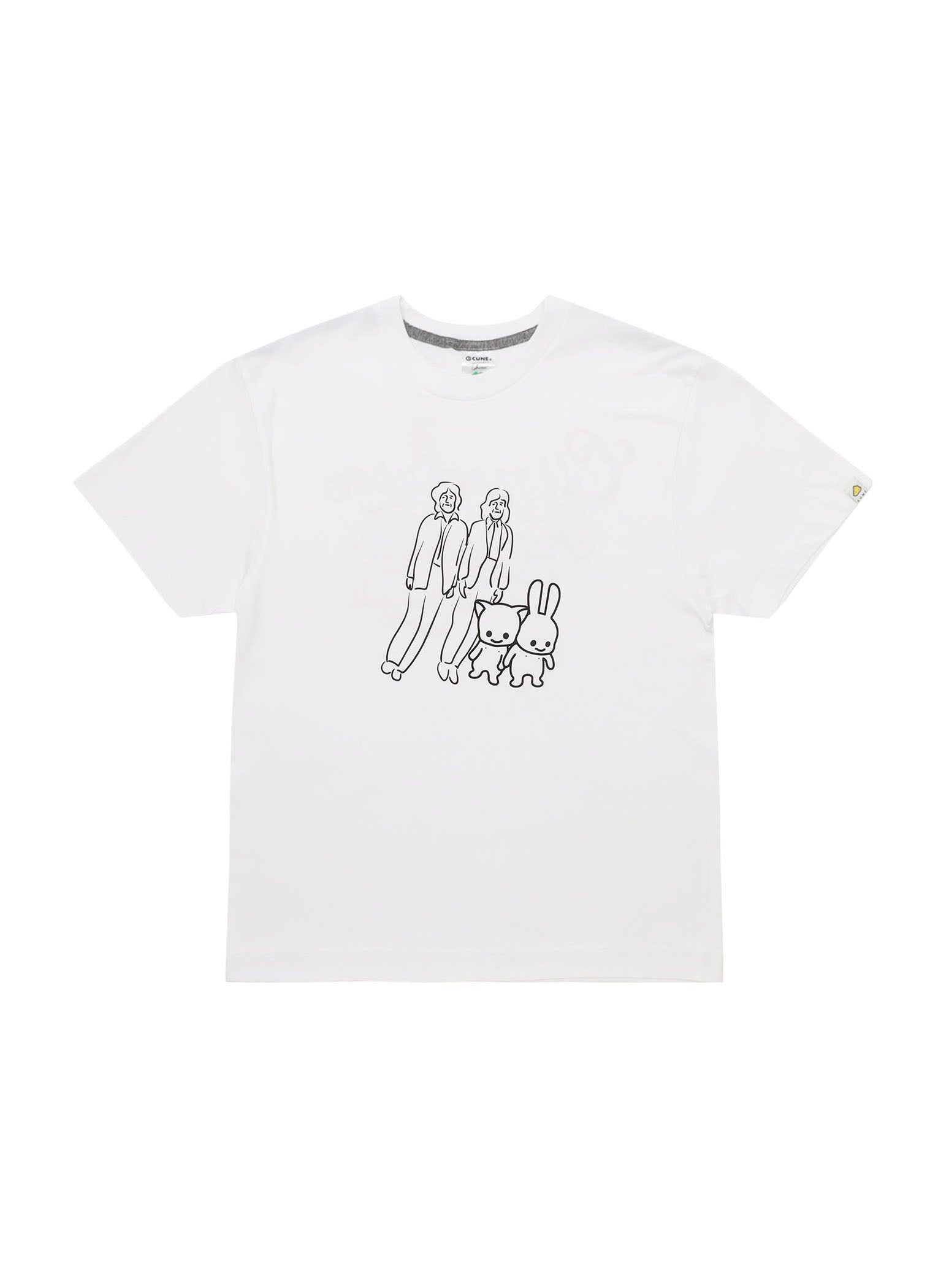 CUNE　キャベツの芯　厚手のシャツ　Lサイズ　約50% OFF S/S Tee 荷重 – CUNE