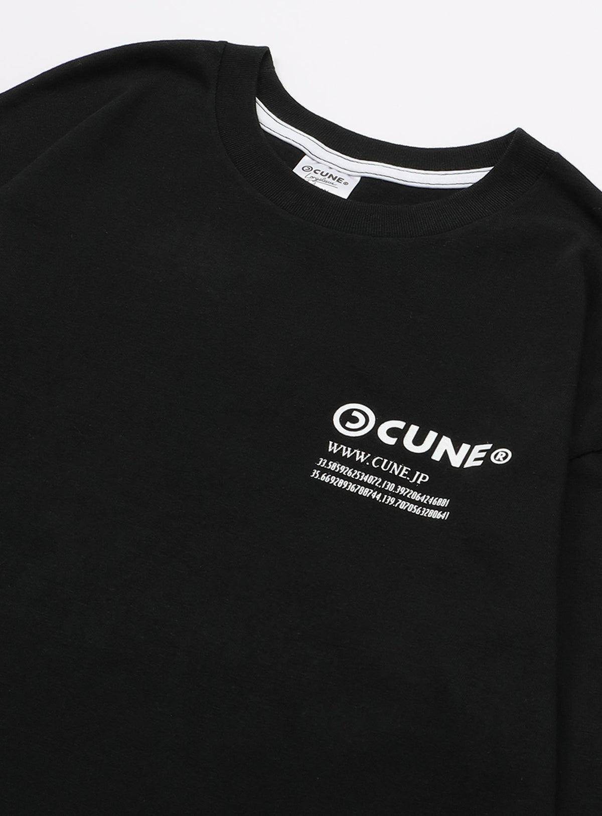 L/S Tee ロゴと文章