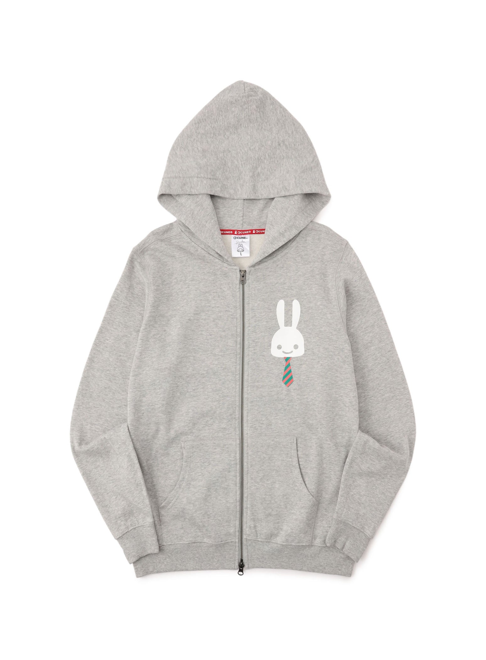 CUNE ZIP PARKA ネクタイ