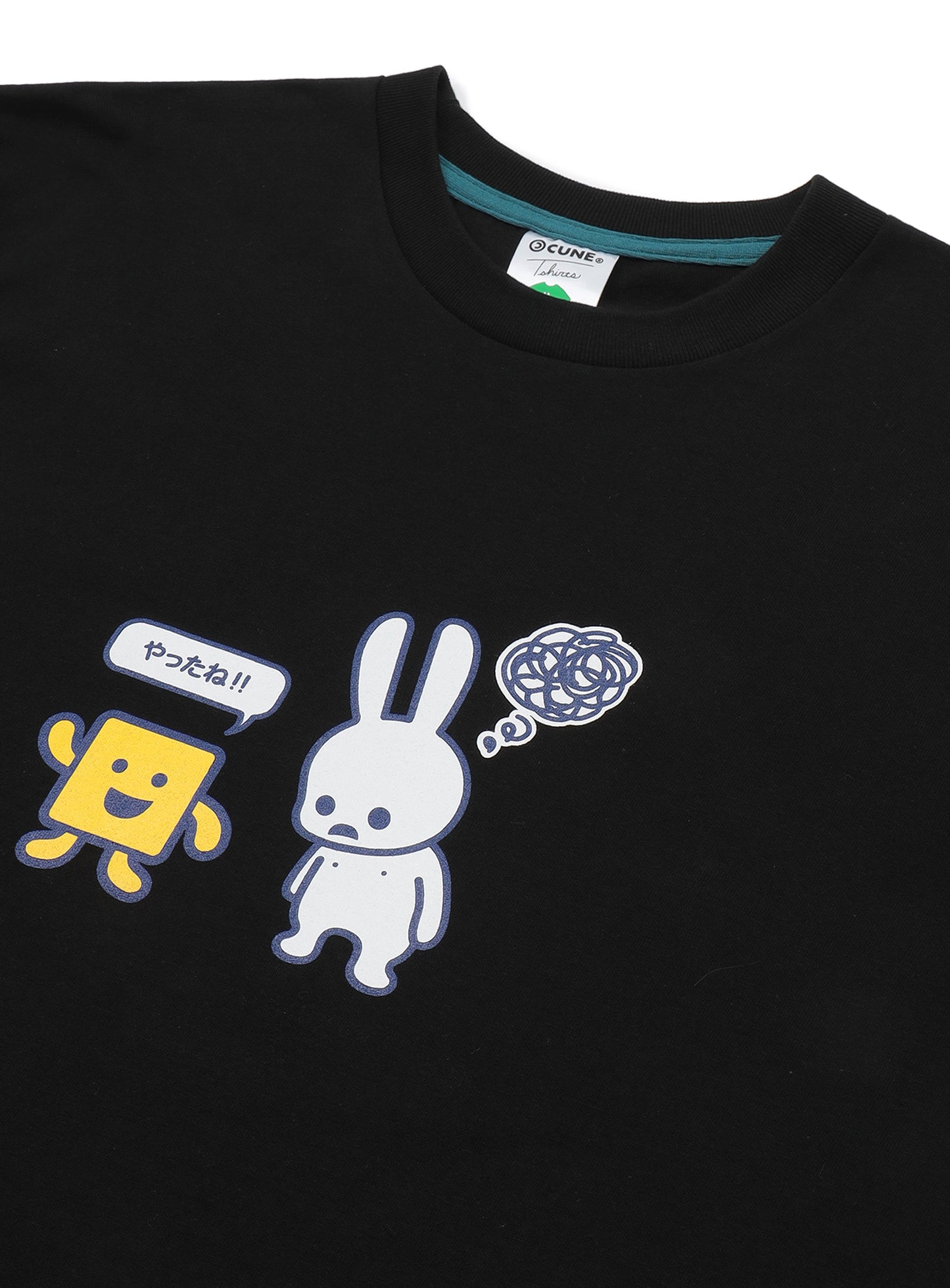 もじぴったん COLLAB T-SHIRTS S/S Tee 喜ぶもじくん