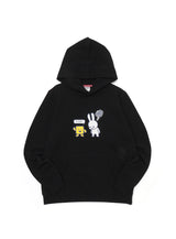 もじぴったん COLLAB PULL PARKA 喜ぶもじくん