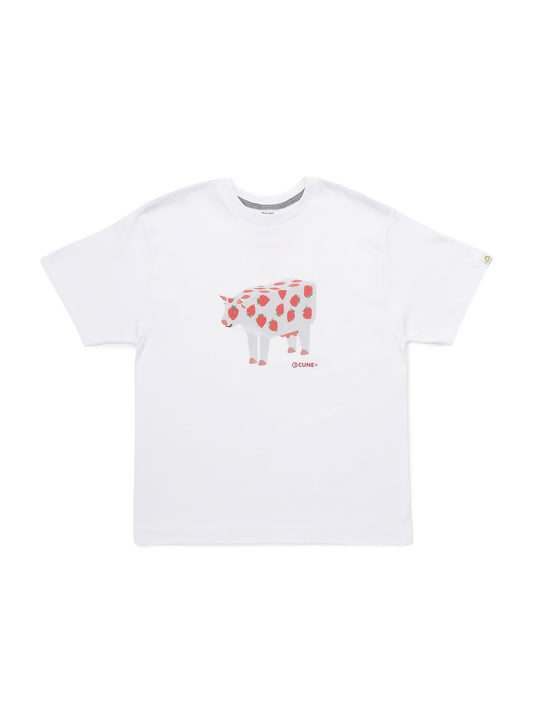 塊魂 COLLAB T-SHIRTS S/S Tee イチゴ牛