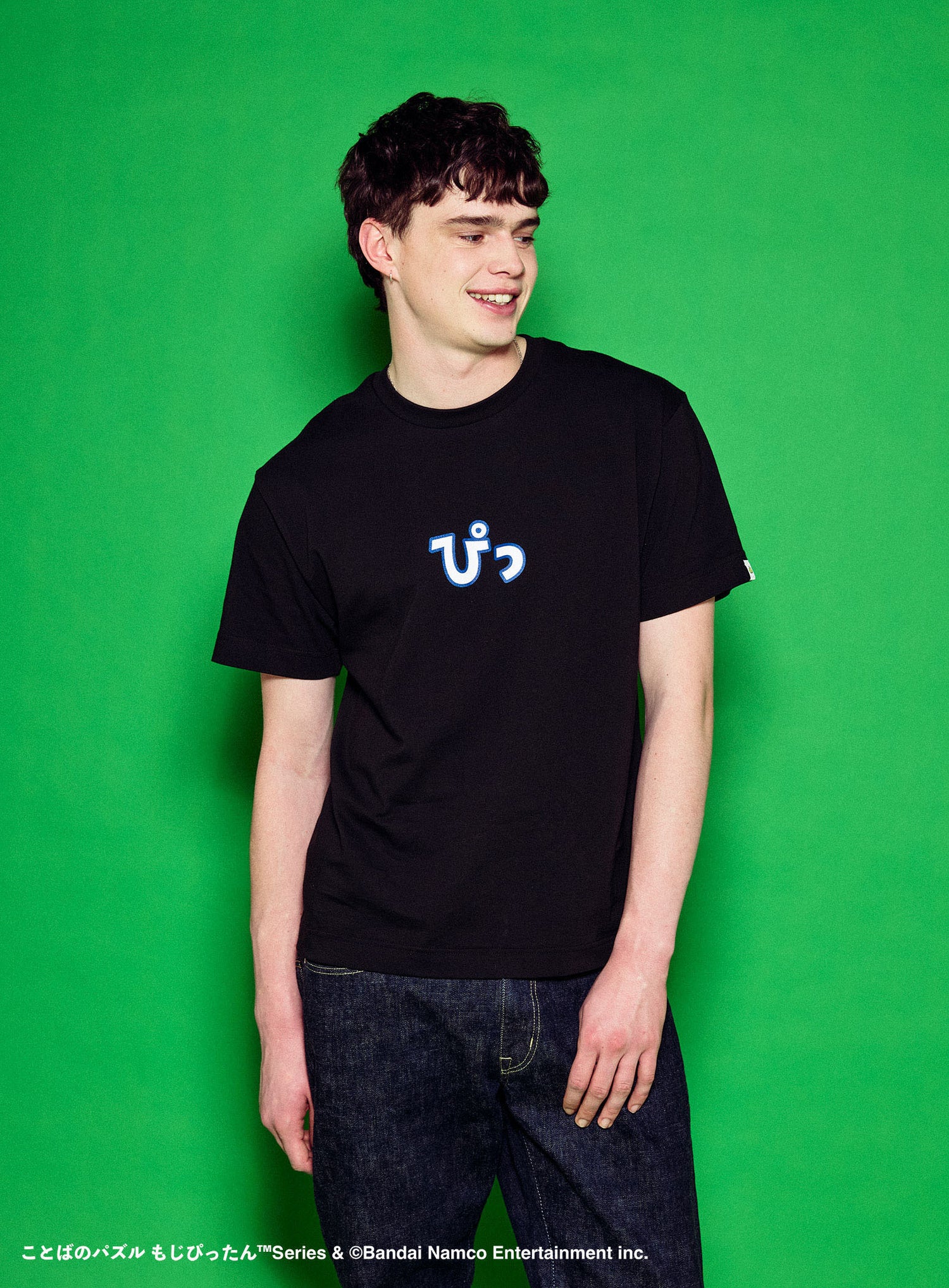 もじぴったん COLLAB T-SHIRTS S/S Tee ぴっ