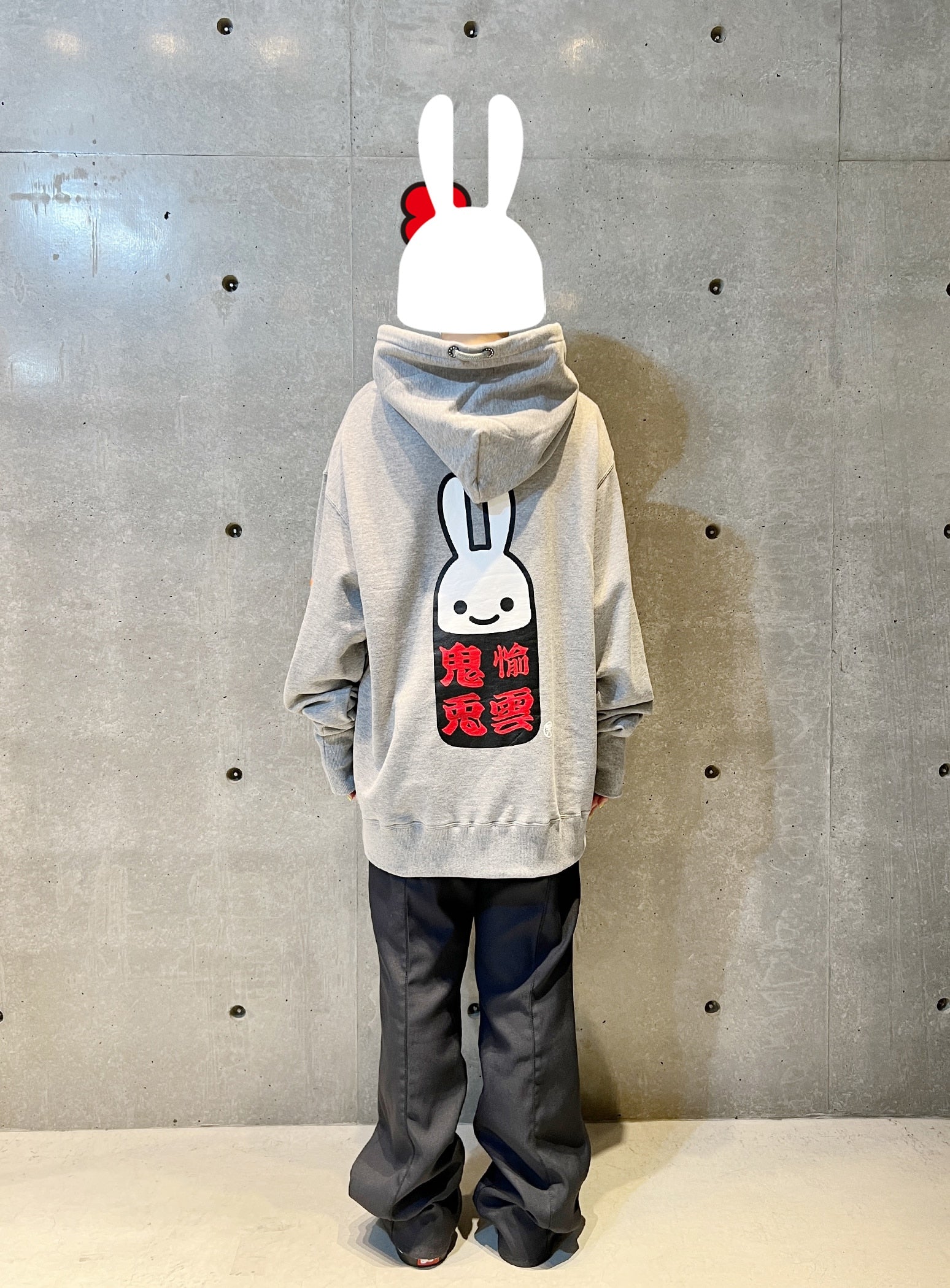 cune 9周年記念　かわいい　うさぎ　狐パーカー XLサイズ　希少 CUNE KIDS PARKA ウサギ